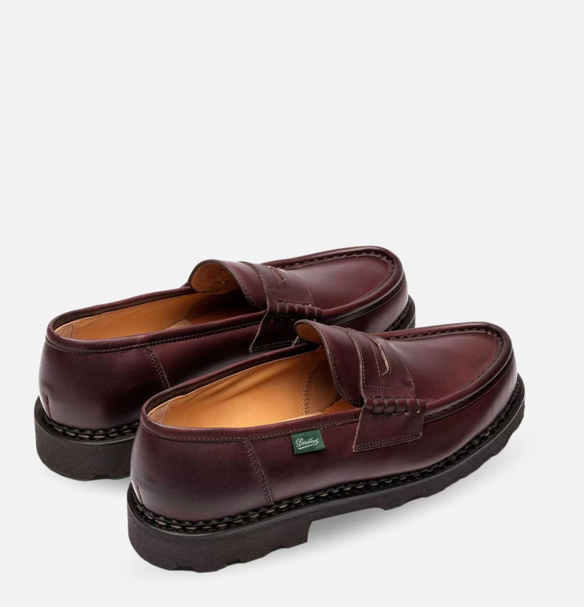 BOTAS Paraboot® Café Reims - Calzado Casual para Hombres con Diseño Vintage y Suela Antideslizante