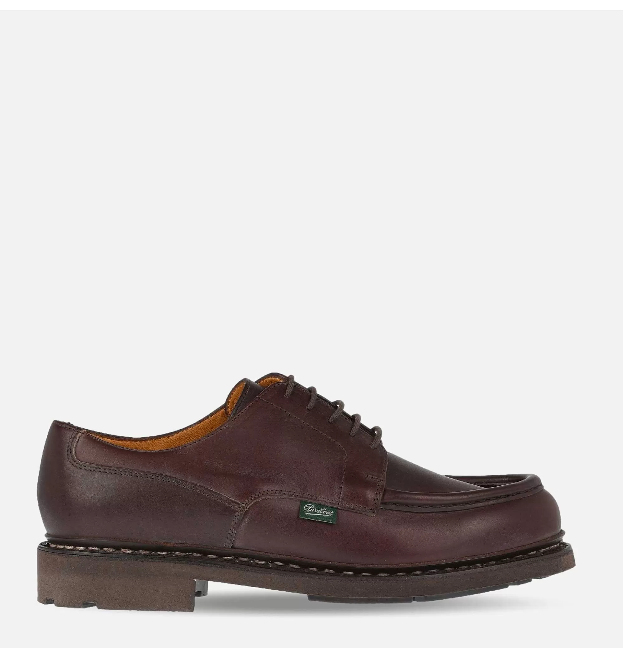 PARABOOT Villandry - Zapatos Casuales en Piel Tex Lis Color Café para Hombre, Estilo Urbano y Duradero