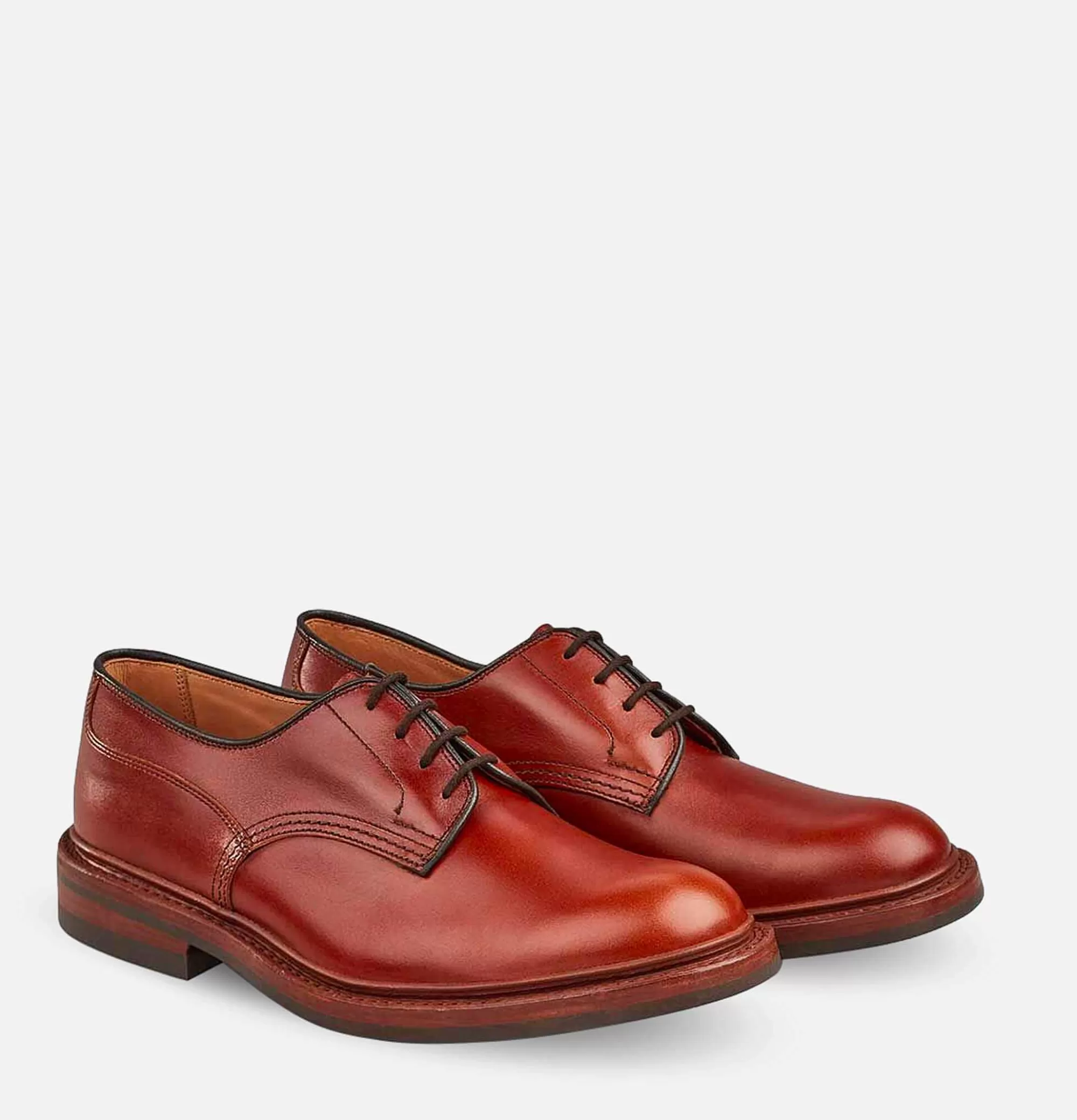 Zapatos Casuales Tricker's Woodstock para Hombre - Marrón Clásico Artesanal