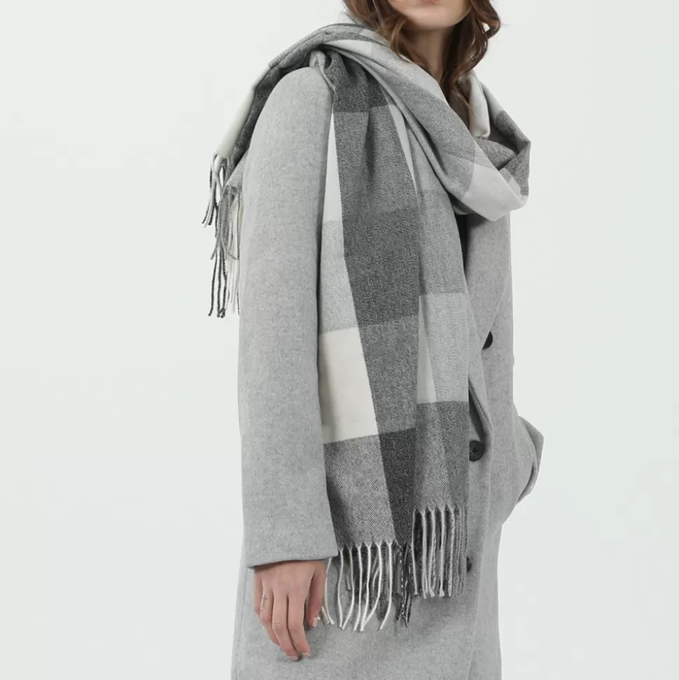 Chalina Folli Follie para Mujer - Cuadros Clásicos en Lana con Diseño Acogedor