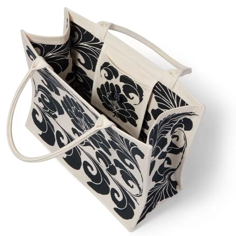 The Met Store Bags*Chinese Peony Oversize Structured Tote