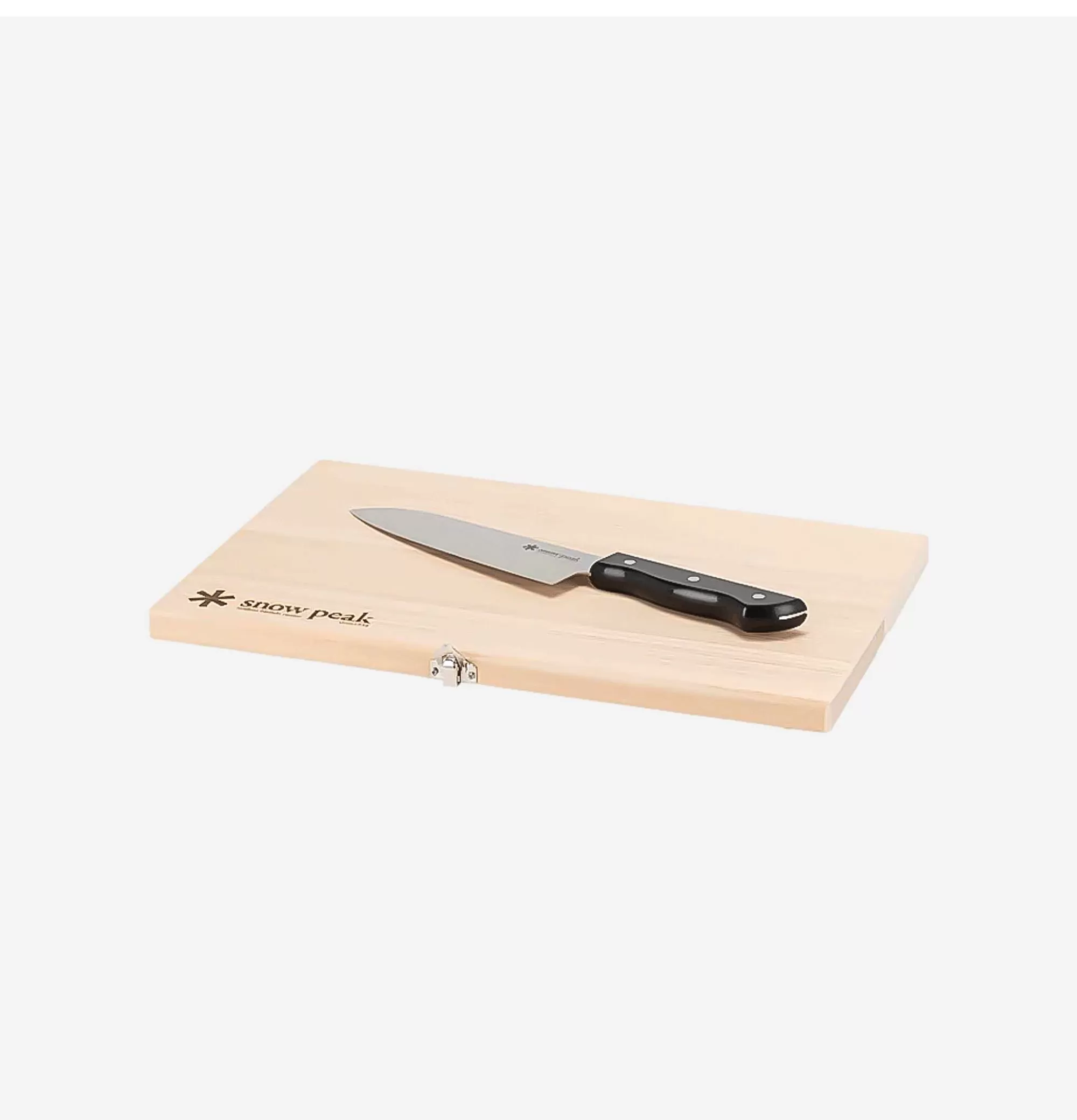 Snow Peak - Juego Premium de Tablas de Cortar Resistentes, Tamaño Grande para Preparaciones en la Naturaleza