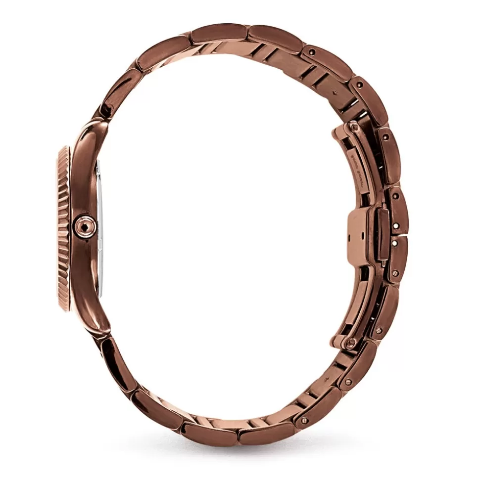 Pulsera Reloj Folli Follie Chronos Tales - Estuche Compacto en Colores Vivos  

（：，