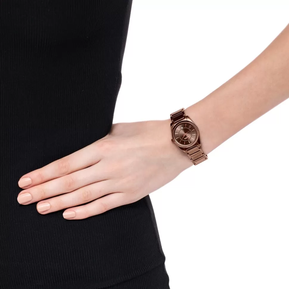 Pulsera Reloj Folli Follie Chronos Tales - Estuche Compacto en Colores Vivos  

（：，