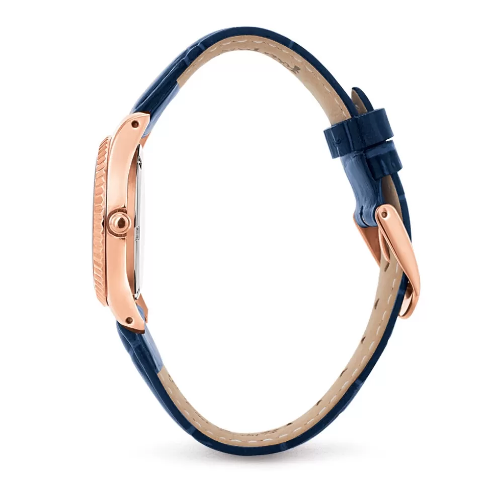 Folli Follie Chronos Tales - Reloj para Mujer con Pulsera de Cuero y Caja Compacta, Diseño Elegante y Funcional