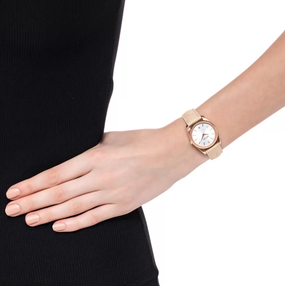 Reloj de Cuero para Mujer - Colección Chronos Tales con Diseño Compacto y Correa Elegante (Set Exclusivo)