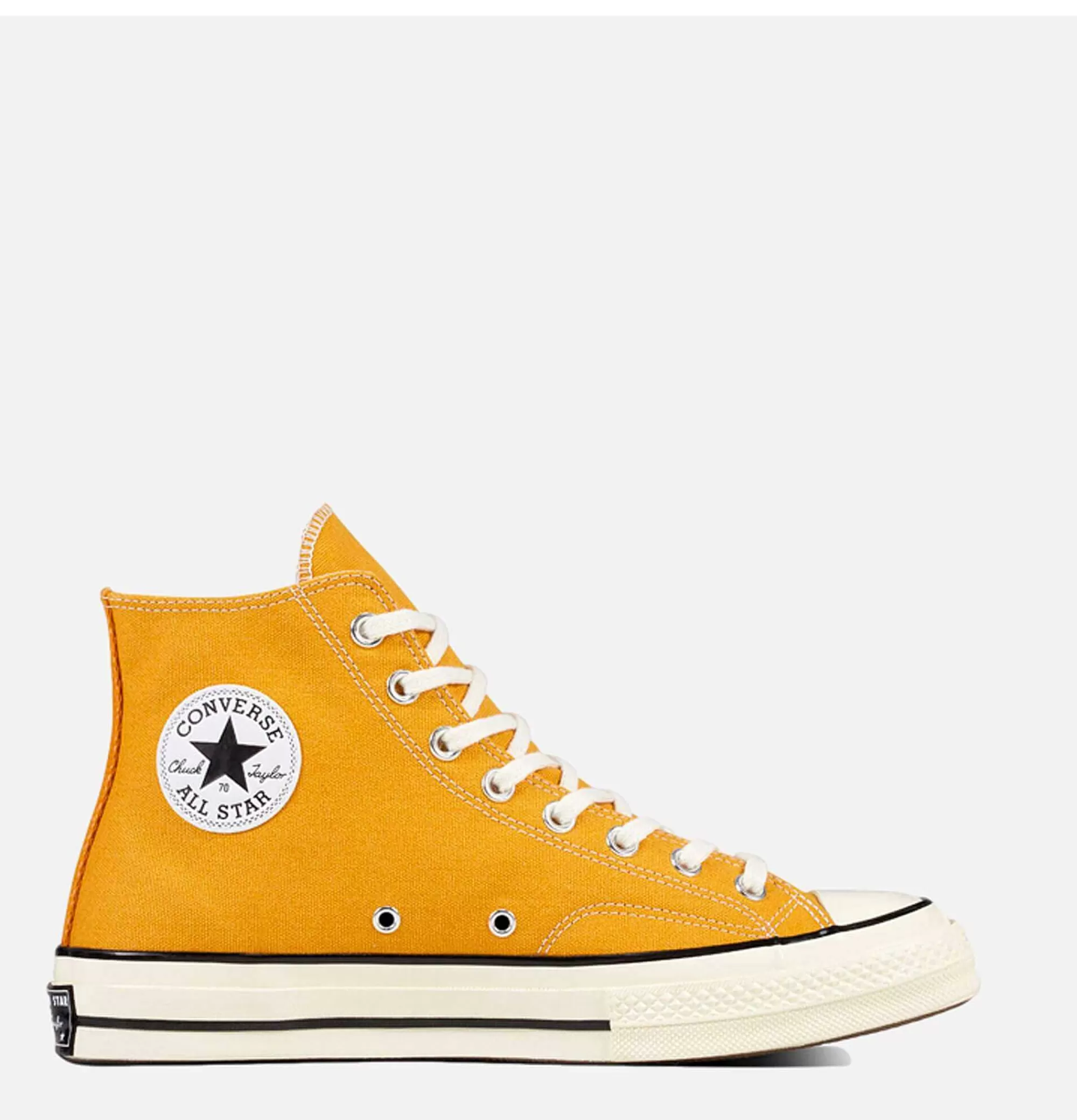 Zapatillas Altas Chuck 70 Converse en Amarillo Girasol - Estilo Urbano para Mujer