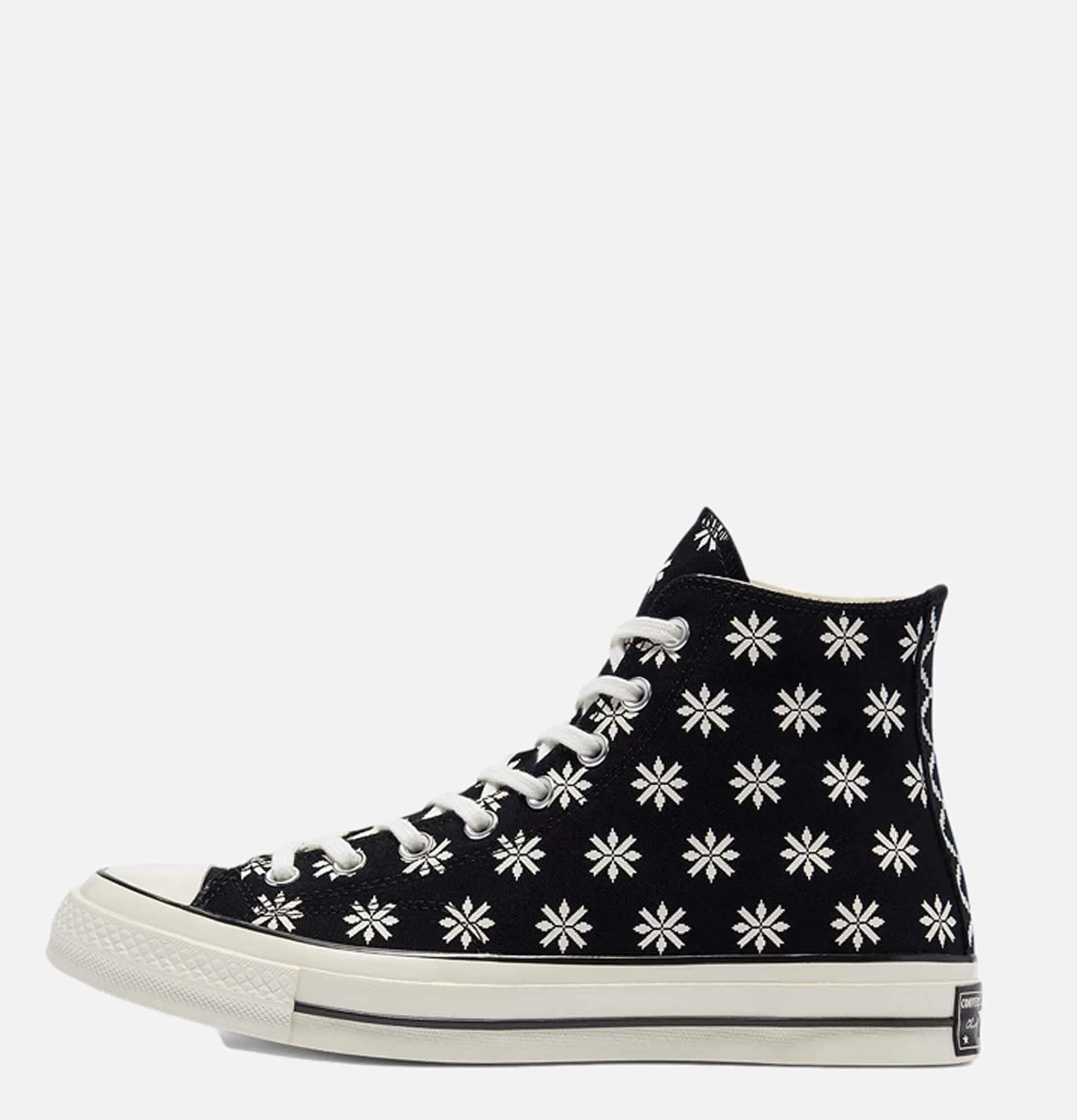 Zapatillas Converse Chuck 70 Urbanas - Caña Alta con Estampado Floral Negro para Mujer - Edición Especial Primavera