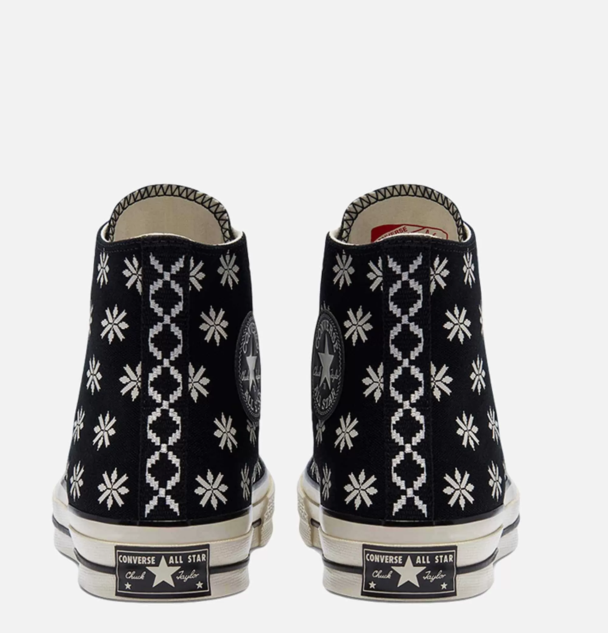 Zapatillas Converse Chuck 70 Urbanas - Caña Alta con Estampado Floral Negro para Mujer - Edición Especial Primavera
