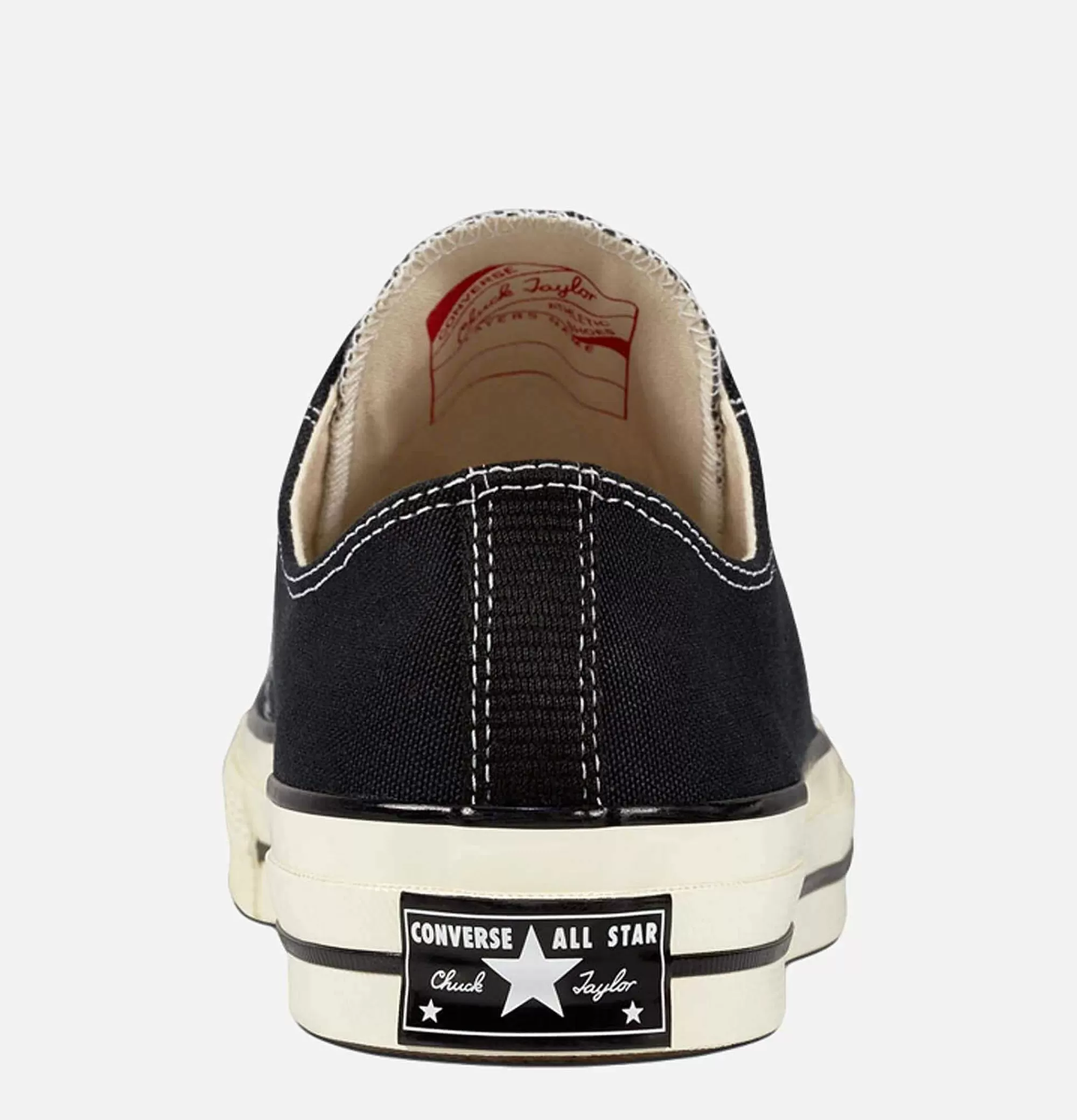 Zapatillas Converse Chuck 70 Ox Low - Estilo Urbano en Negro Clásico para Mujer