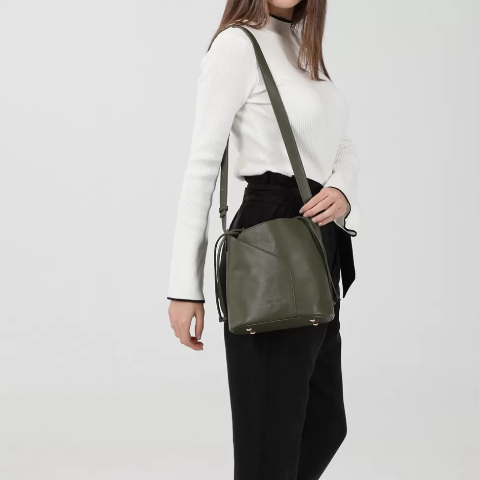 Bolso bucket Folli Follie para mujer - Estilo urbano versátil con correa ajustable