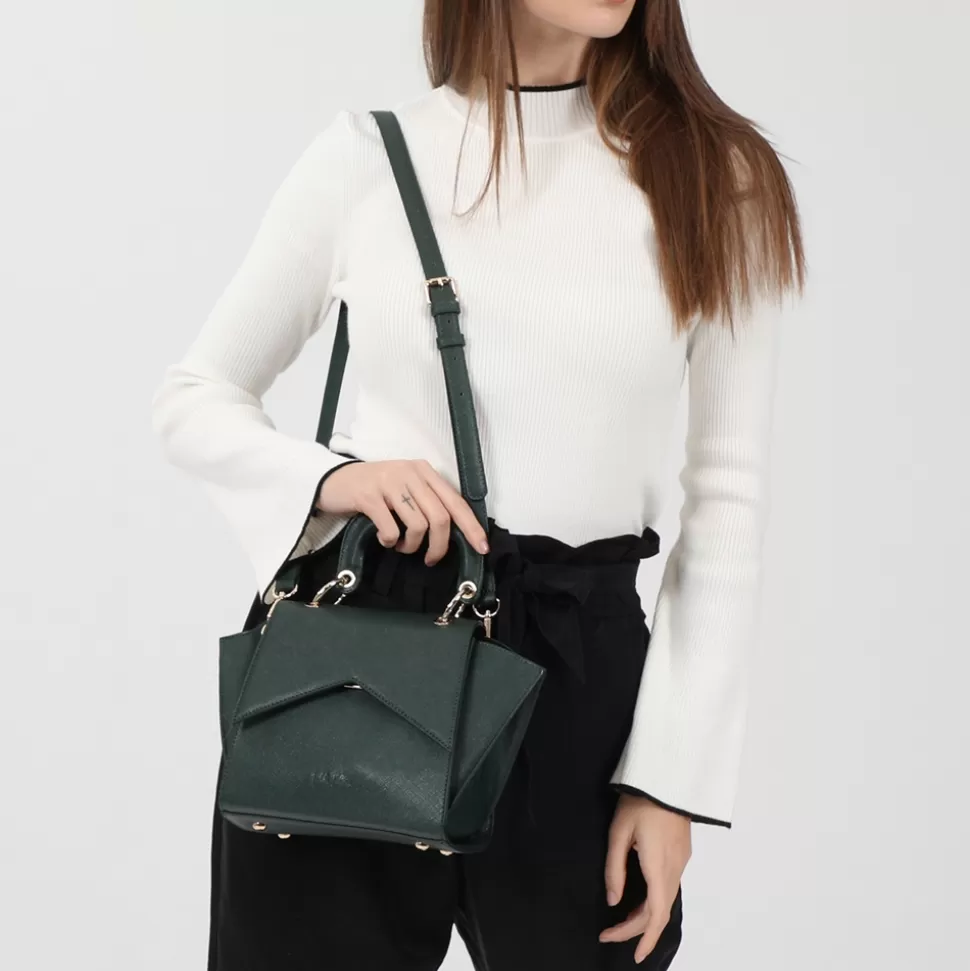 Bolso Bandolera Folli Follie Mujer - Estilo Urbano con Asa Corta, Diseño Versátil para el Día a Día