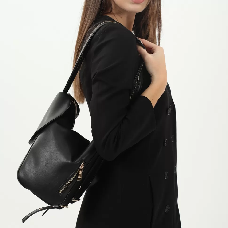 Bolso Bandolera y Mochila Folli Follie para Mujer - Estilo Urbano City Vibes con Diseño Versátil
