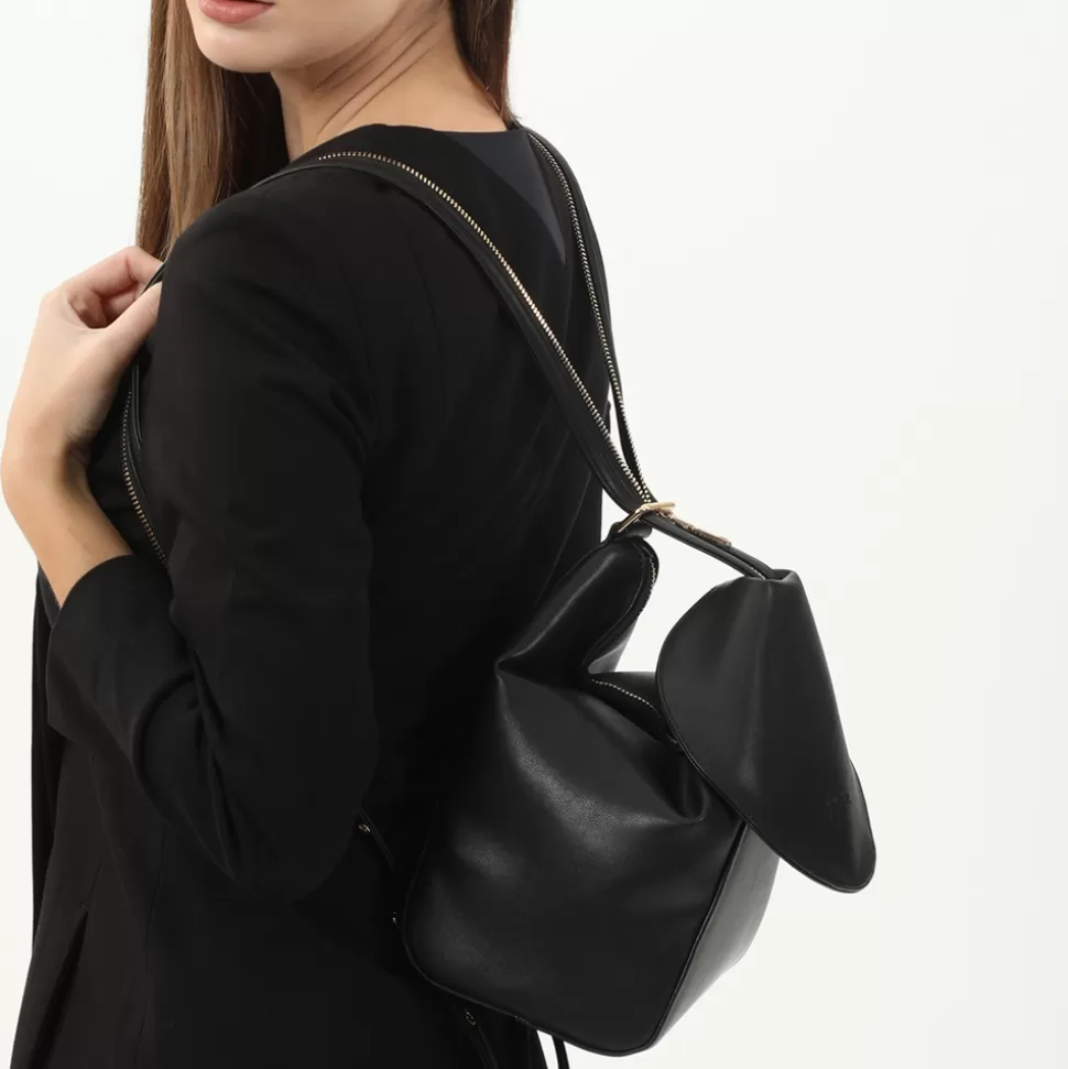 Bolso Bandolera y Mochila Folli Follie para Mujer - Estilo Urbano City Vibes con Diseño Versátil