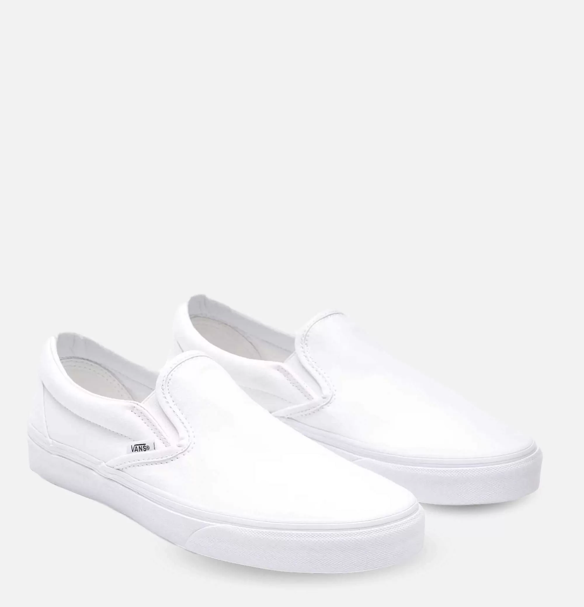 Zapatillas Vans Originales Slip-On - Blanco Neutro para un Estilo Casual Femenino