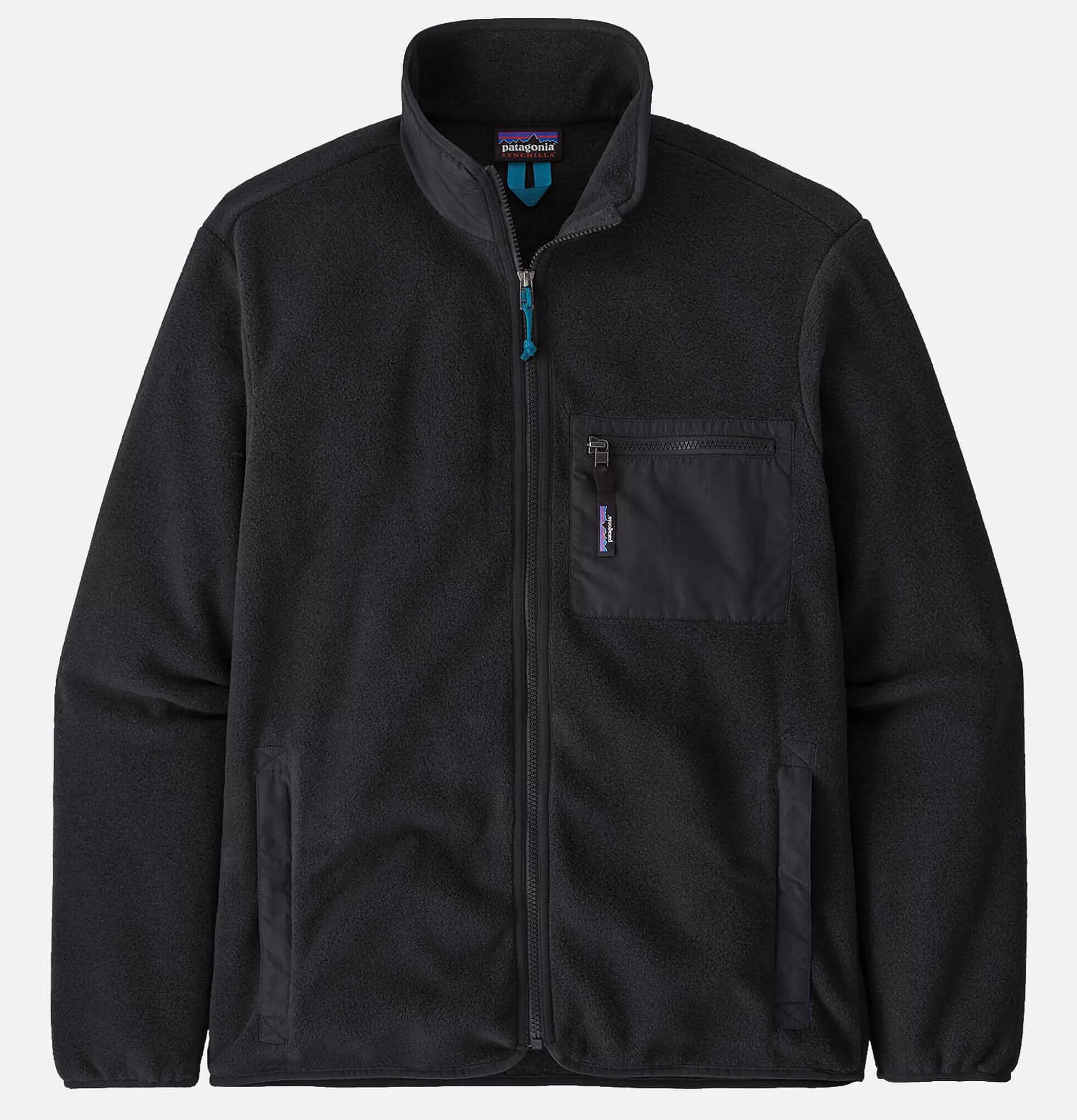 Chaqueta Térmica PATAGONIA Synchilla Clásica - Abrigo Impermeable en Color Negro para Trekking y Aire Libre (Incluye Sudaderas y Tejidos Polar)