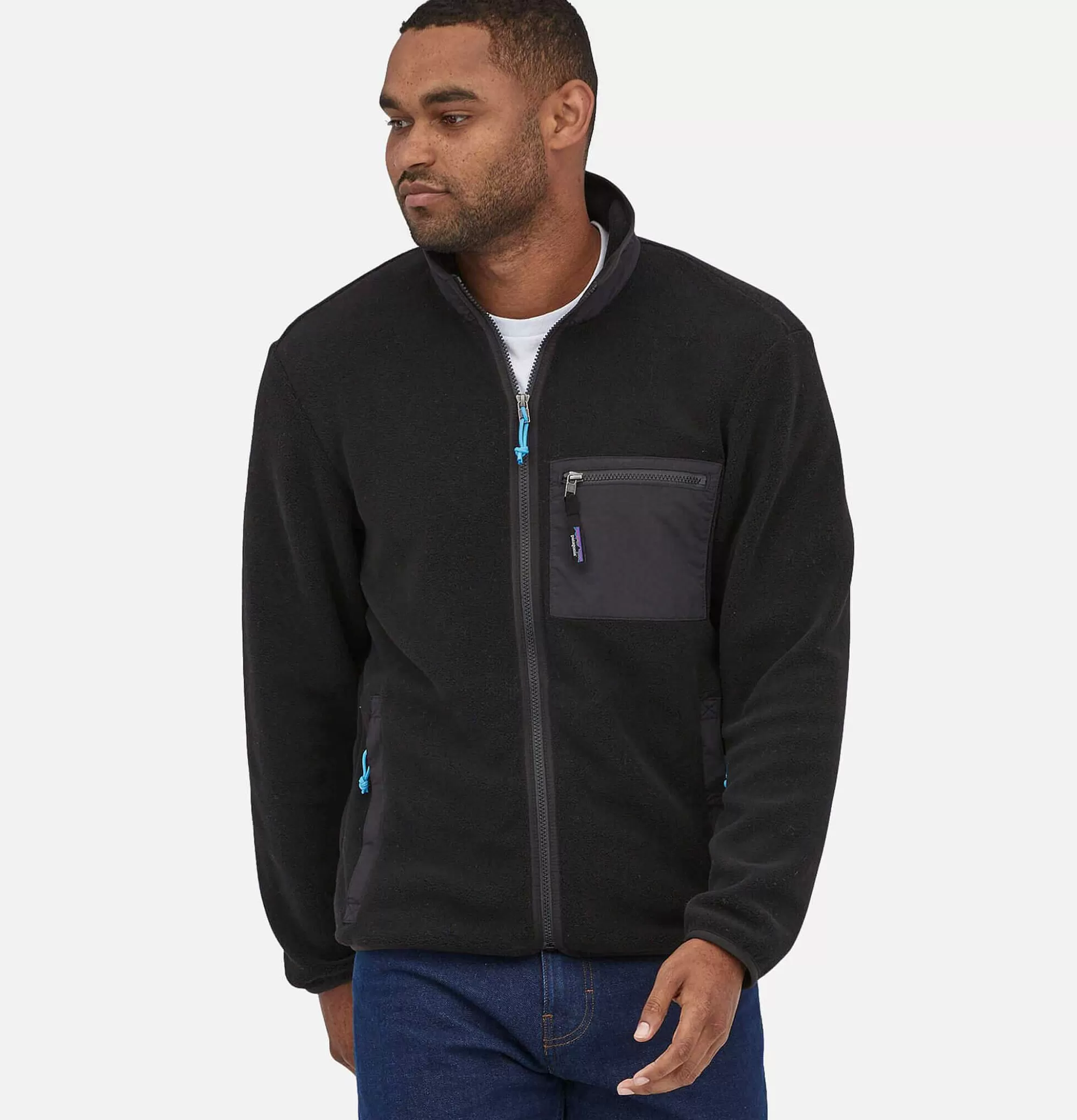 Chaqueta Térmica PATAGONIA Synchilla Clásica - Abrigo Impermeable en Color Negro para Trekking y Aire Libre (Incluye Sudaderas y Tejidos Polar)