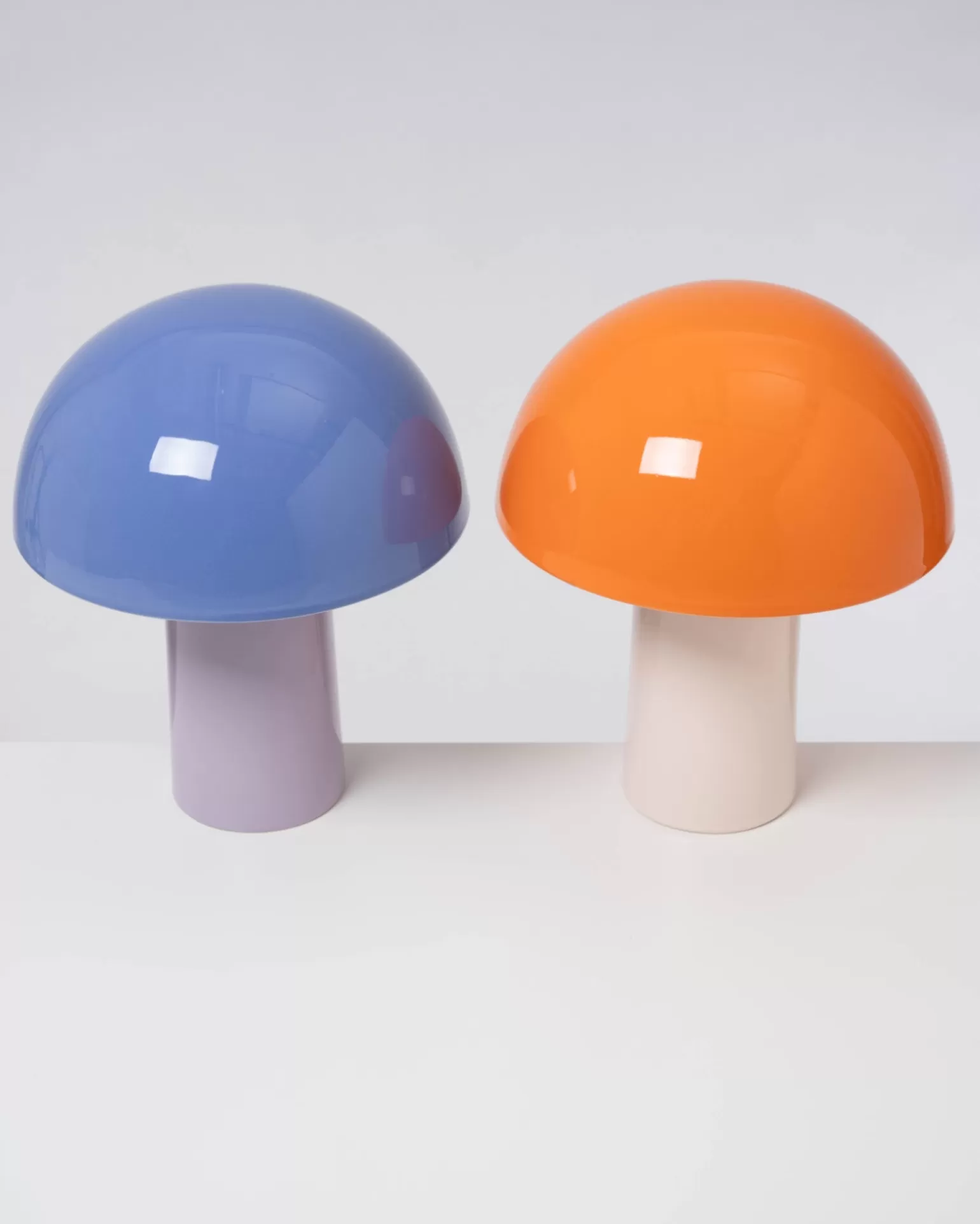 Lámpara de Cerámica Miio - Colección Hot Motel con Diseño estilo Champiñón en Tono Arena Anaranjada - Iluminación Moderna para Ambientes Acogedores