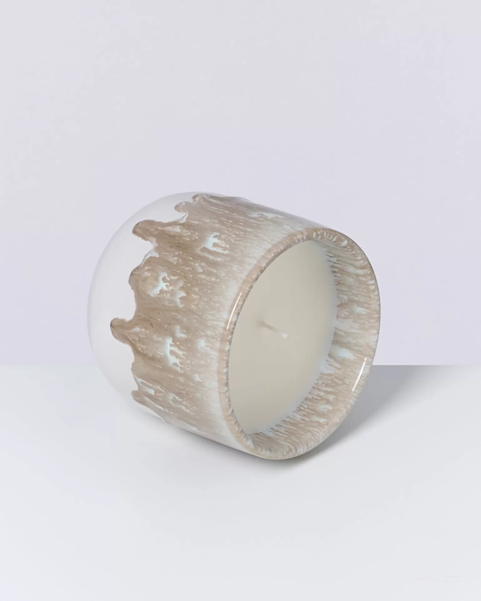 Velas Aromáticas Resplandor Ámbar - Ambientación Natural con Base de Arena | Colección Miio Coimbra by Motel | Fragancia Relajante para Hogar Acogedor