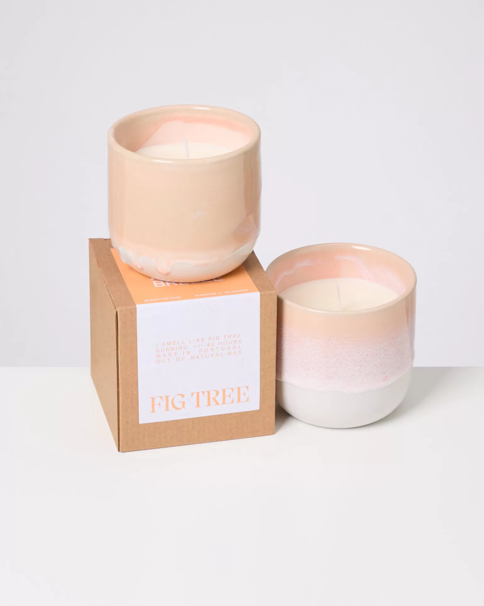 Velas Aromáticas Brisa Mediterránea - Fragancia de Albaricoque por Miio Coimbra