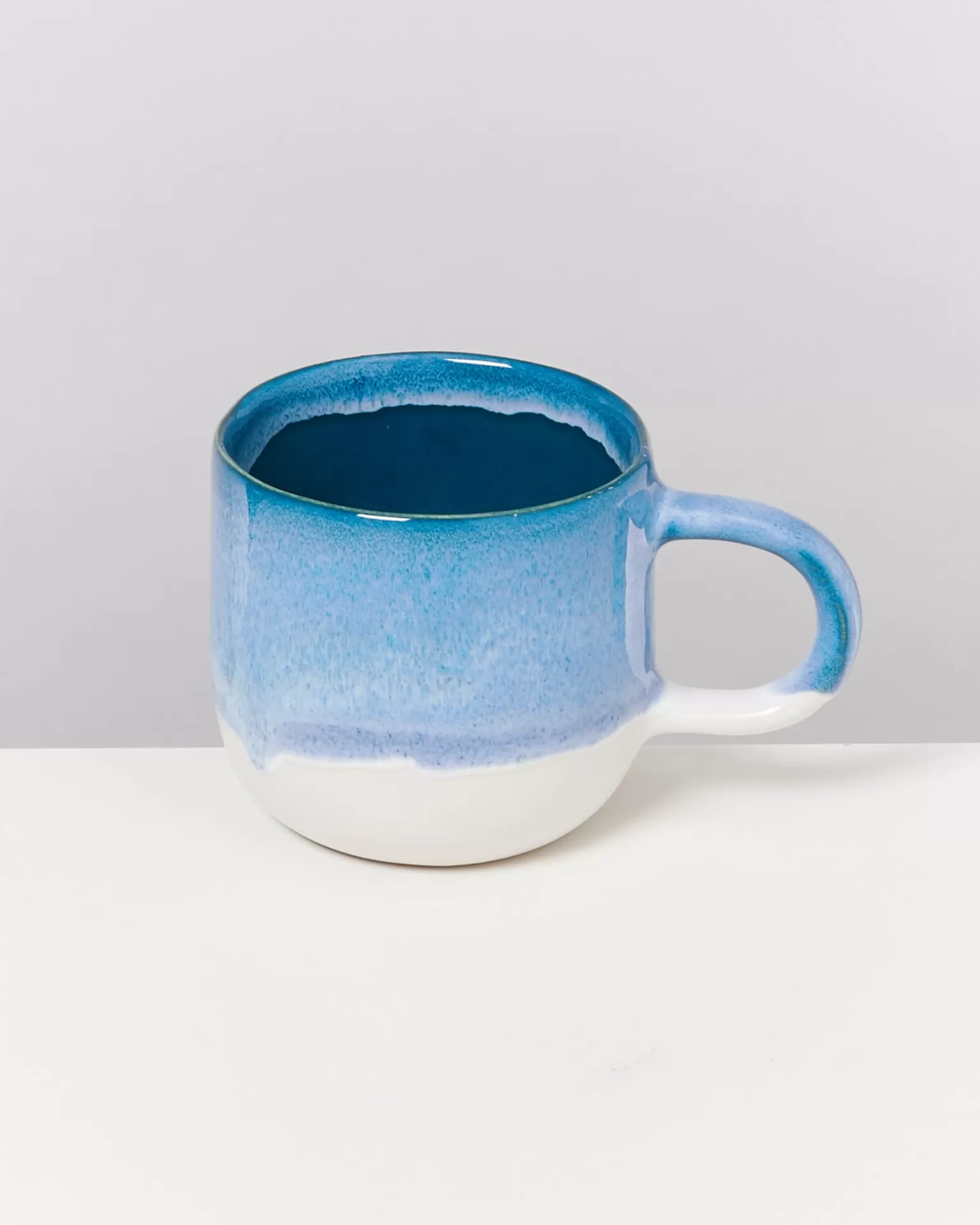 Taza Grande de Diseño Exclusivo Motel a Miio Coimbra - Azul Verdoso Brillante
