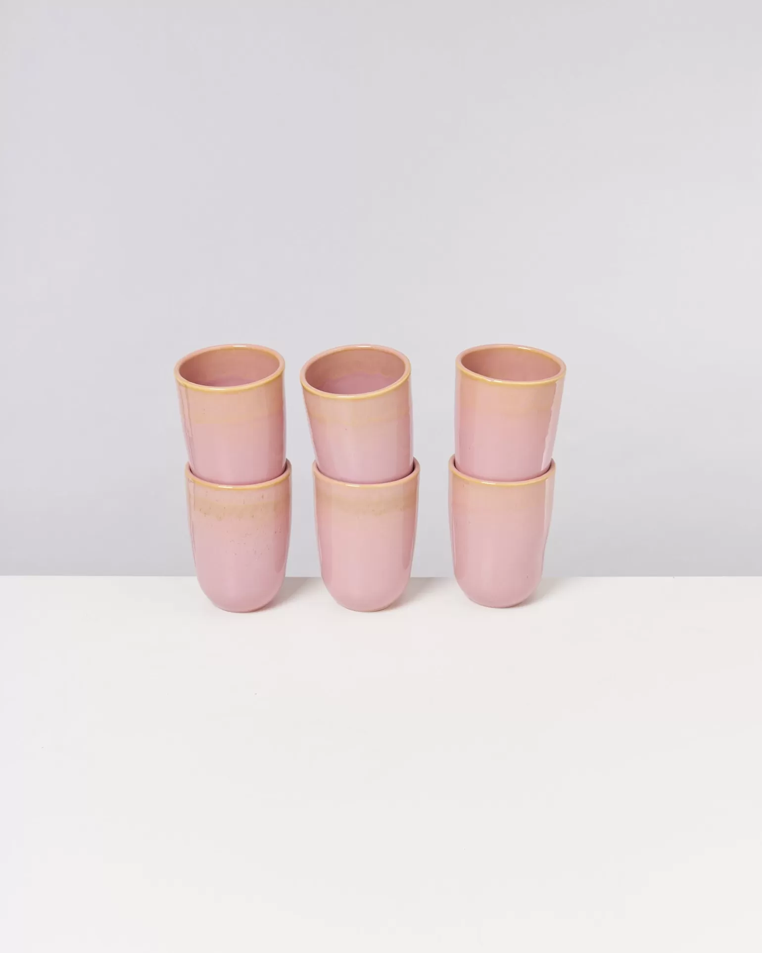 Copa Alto Miio - Taza XXL en Amarillo Rosa Brillante | Diseño Moderno y Duradero