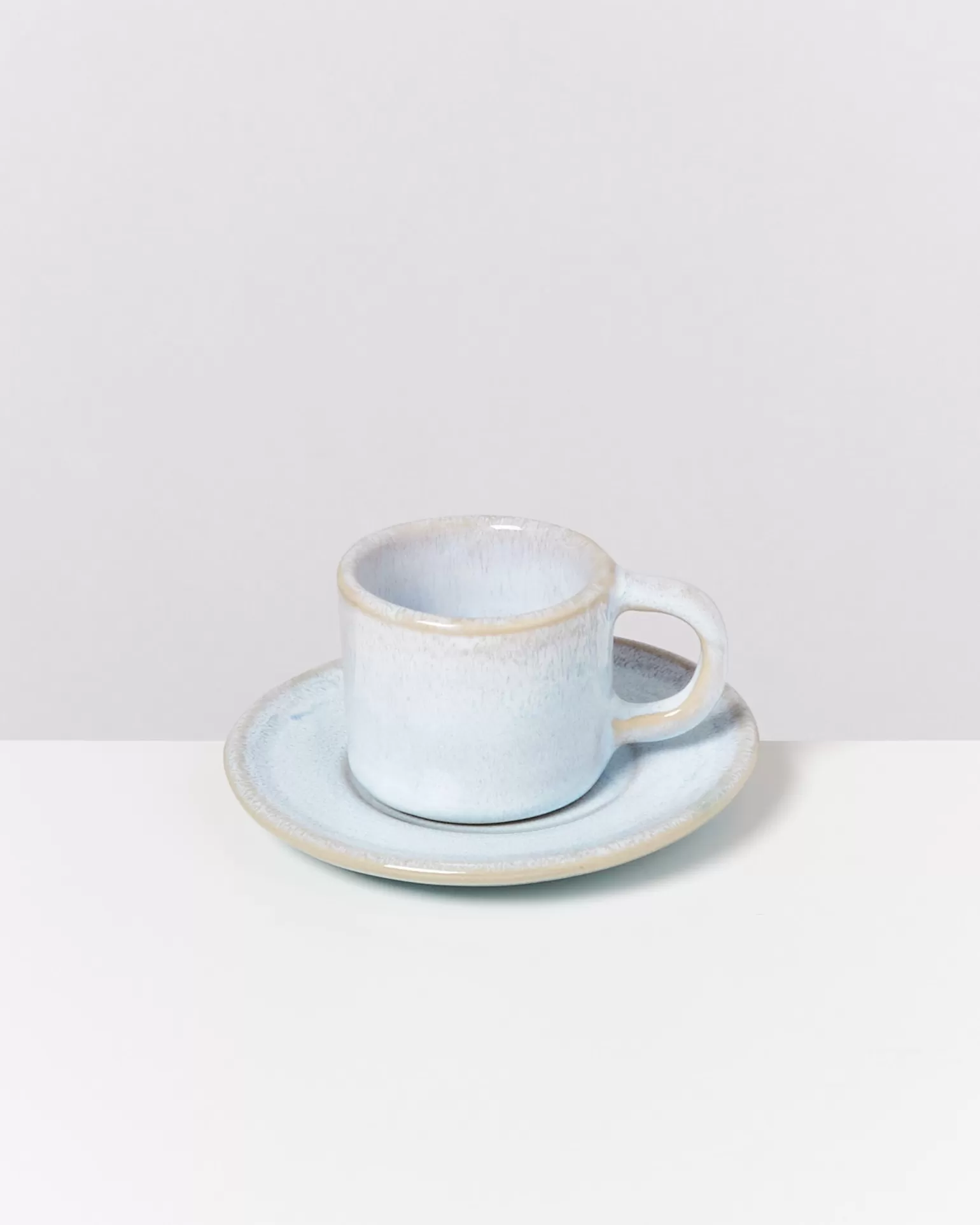 Oferta Relámpago: Juego de Platillos para Espresso Azul Cielo - Colección Motel Miio Cordoama