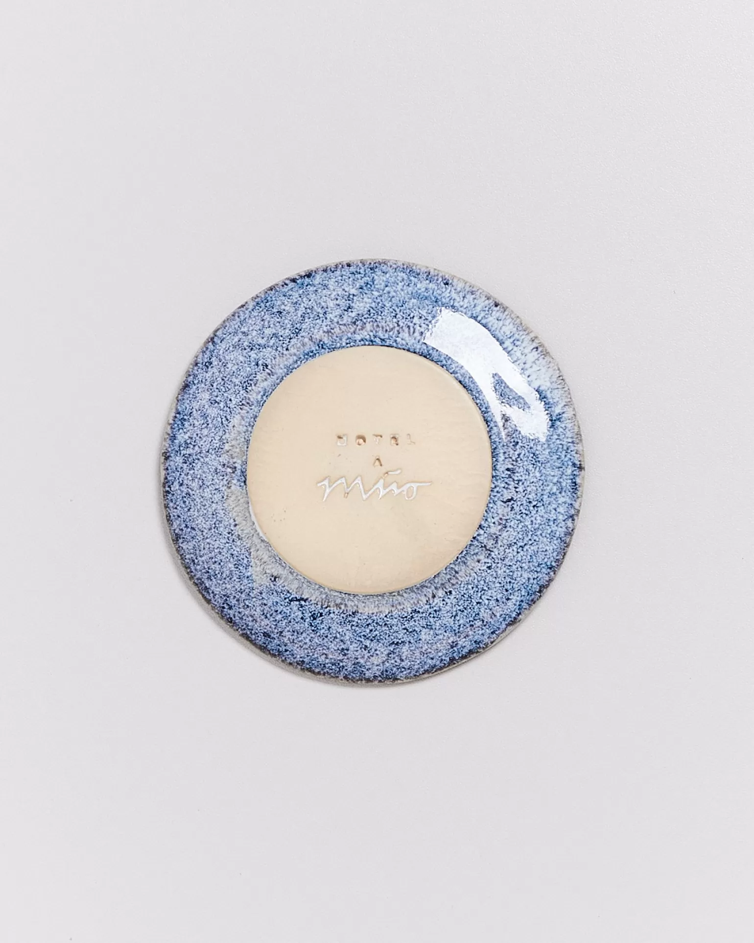 Oferta: Juego de Platillos para Café Miio Cordoama - Azul Jaspeado, Diseño Rústico y Duradero