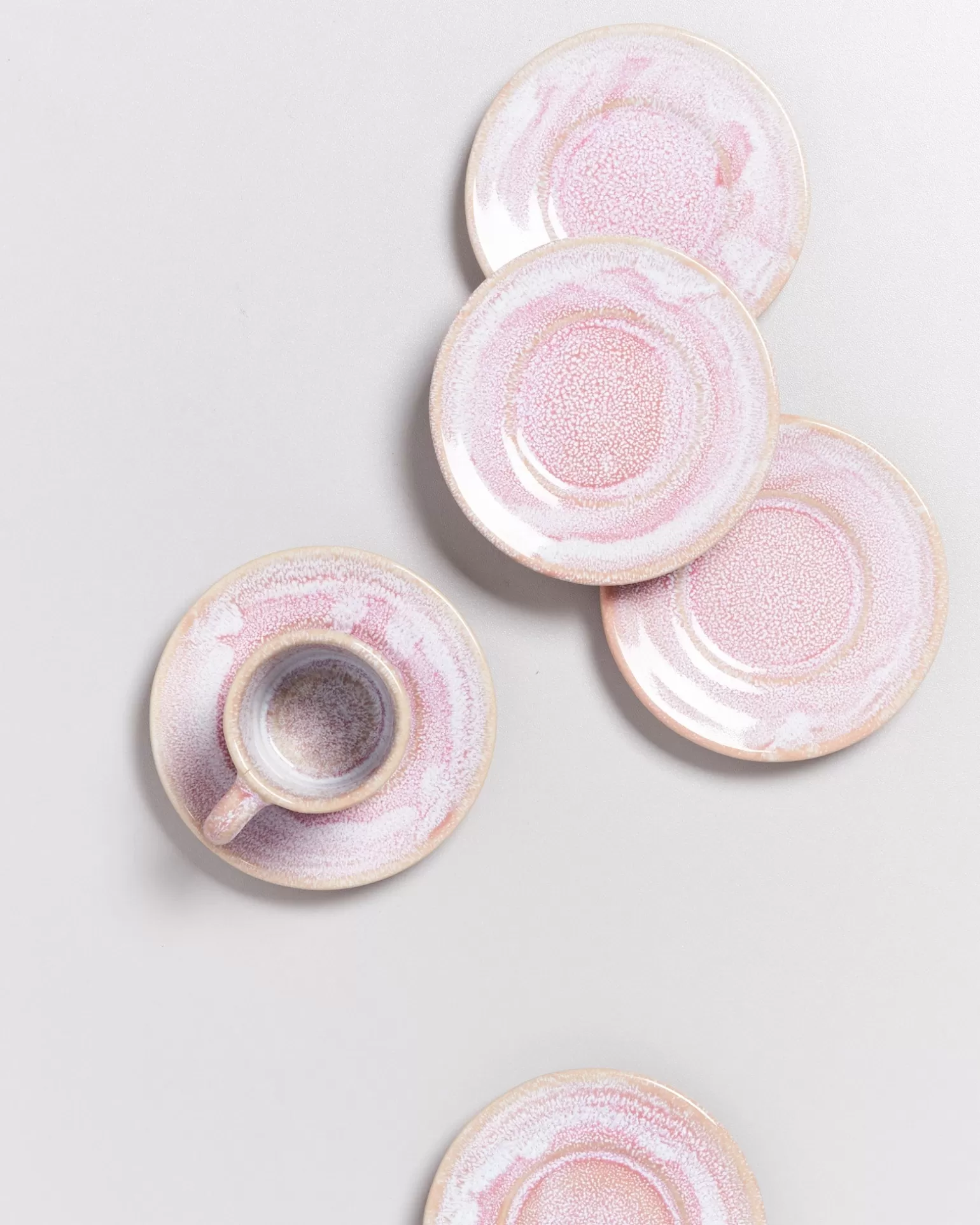 Oferta Especial en Motel Miio Cordoama - Juego de Tazas Expreso con Platillo Rosa Vintage