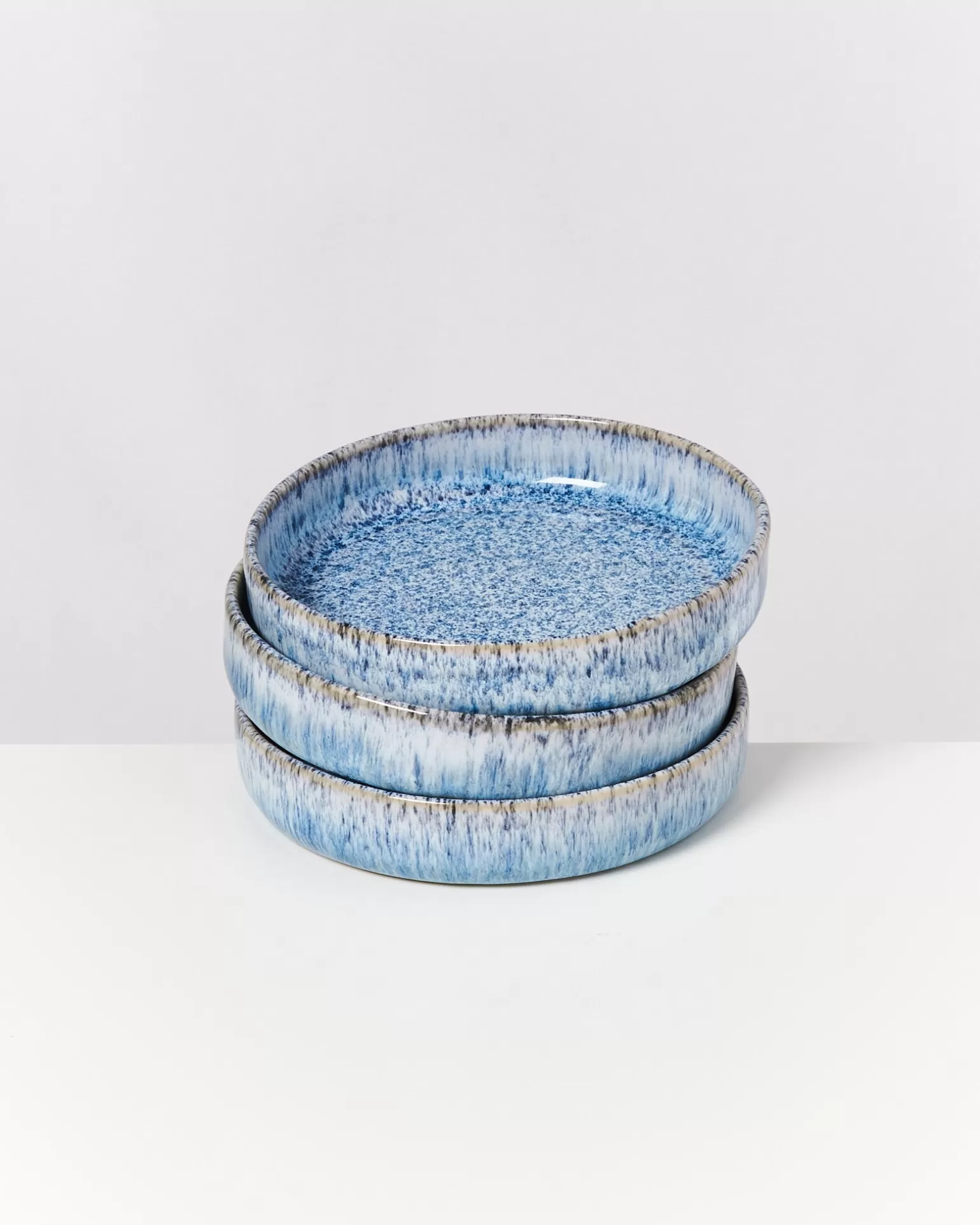 Plato Pequeño Miio Cordoama - Azul Marino con Motas Decorativas