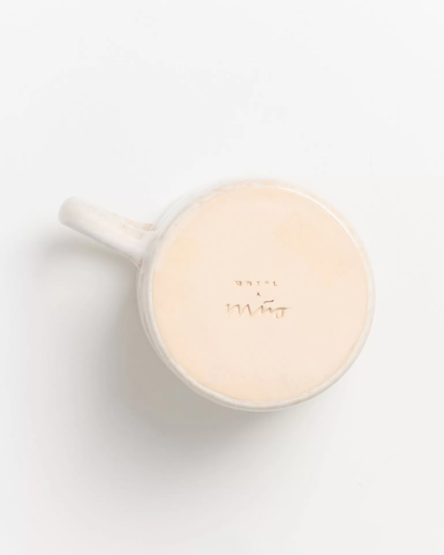 Juego de 4 Tazas Grandes Motel a Miio Cordoama - Diseño Moderno en Arena Resistente para Café