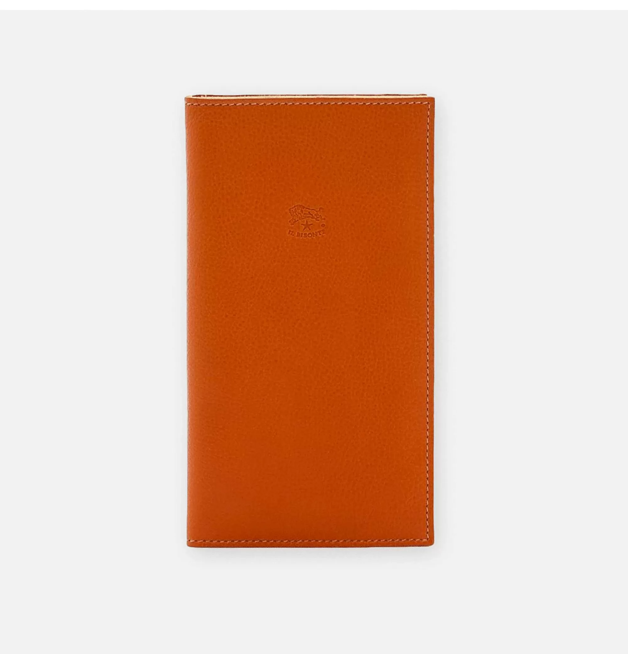 Porta Tarjetas de Cuero IL BISONTE - Diseño Compacto para Organizar Tus Tarjetas con Estilo