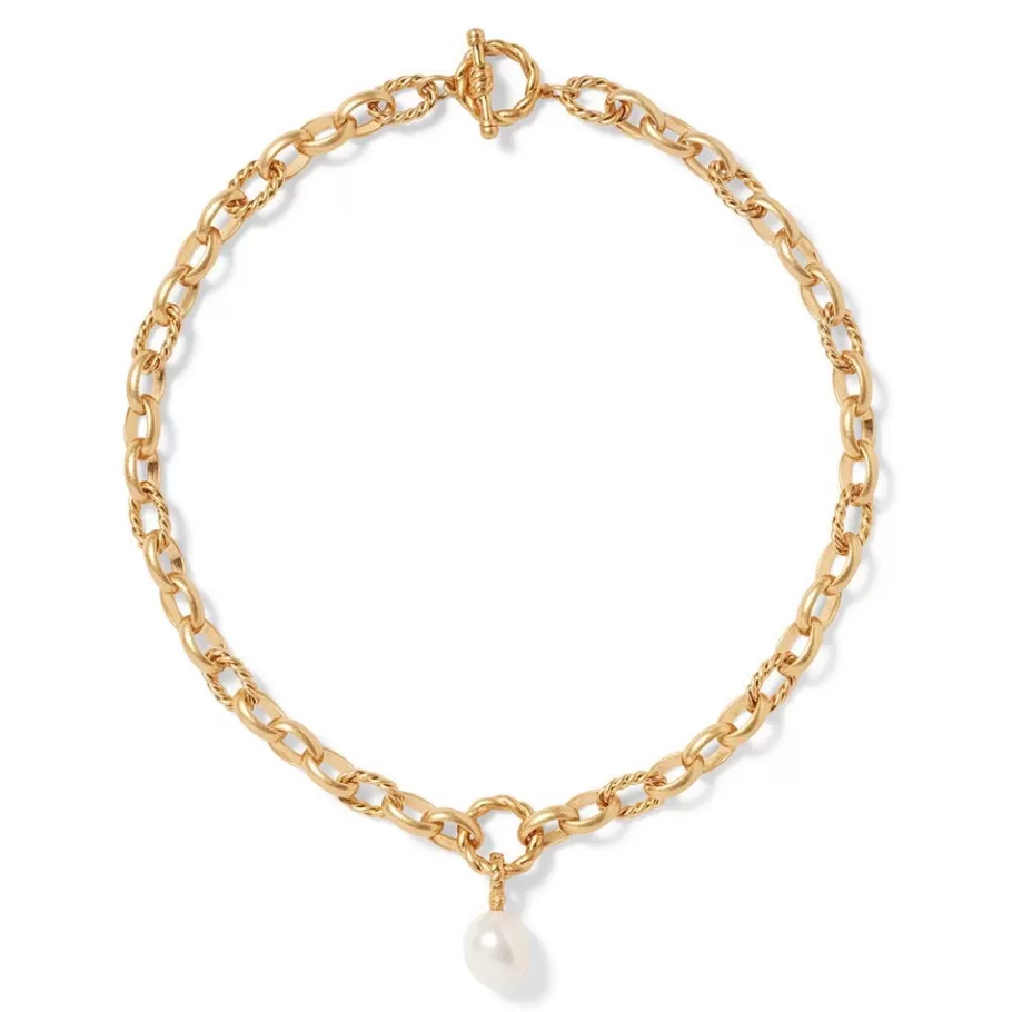The Met Store Necklaces*Cypriot Twist Pearl Chain Pendant Necklace
