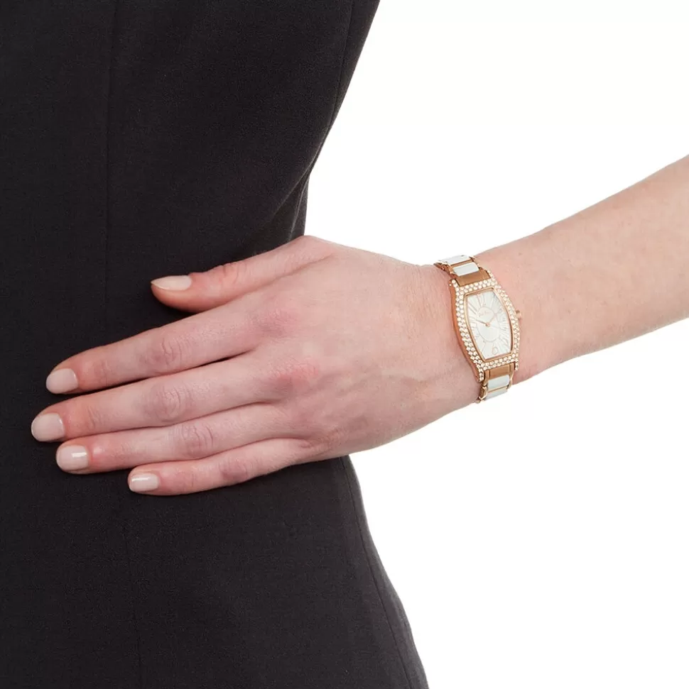 Reloj de Pulsera Folli Follie para Mujer - Diseño Ovalado Elegante con Estilo Debutante