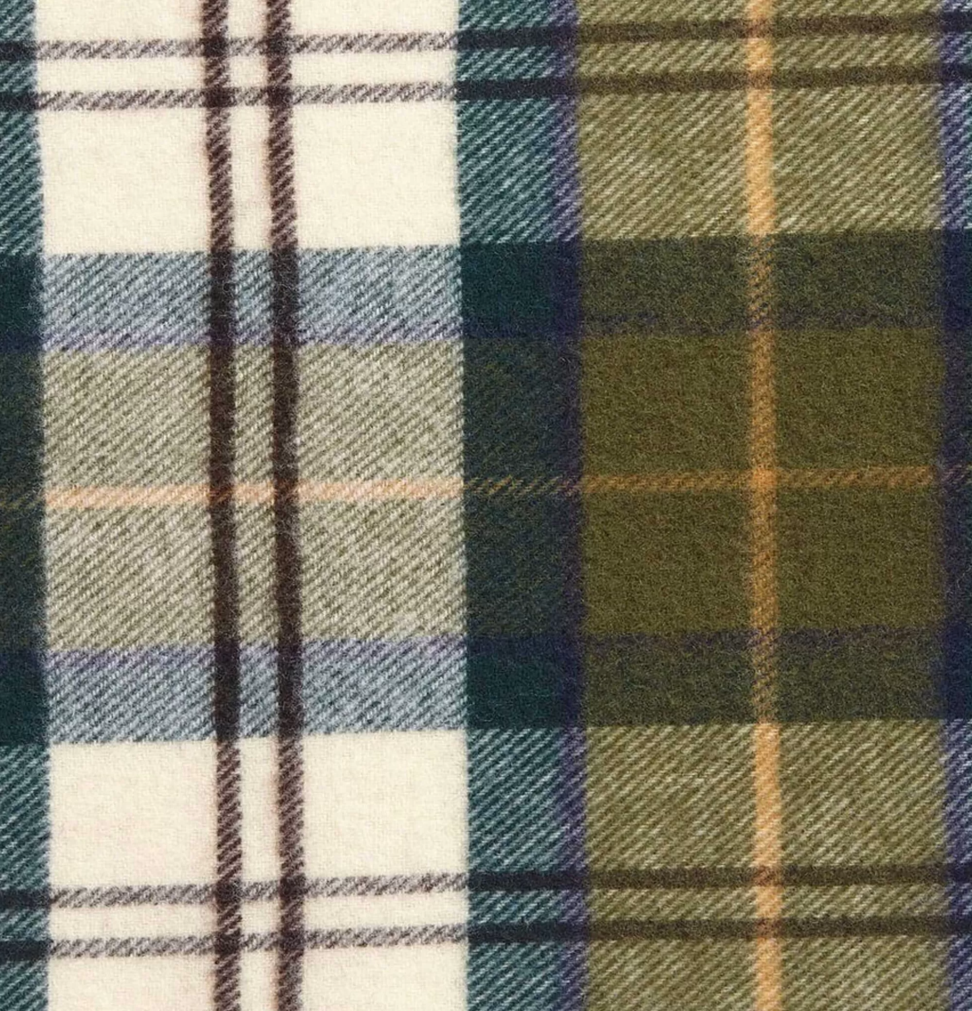 Bufanda de Cachemira BARBOUR - Tartán Verde | Guantes • Gorros • Accesorios de Invierno | Estilo Clásico con Toque Moderno