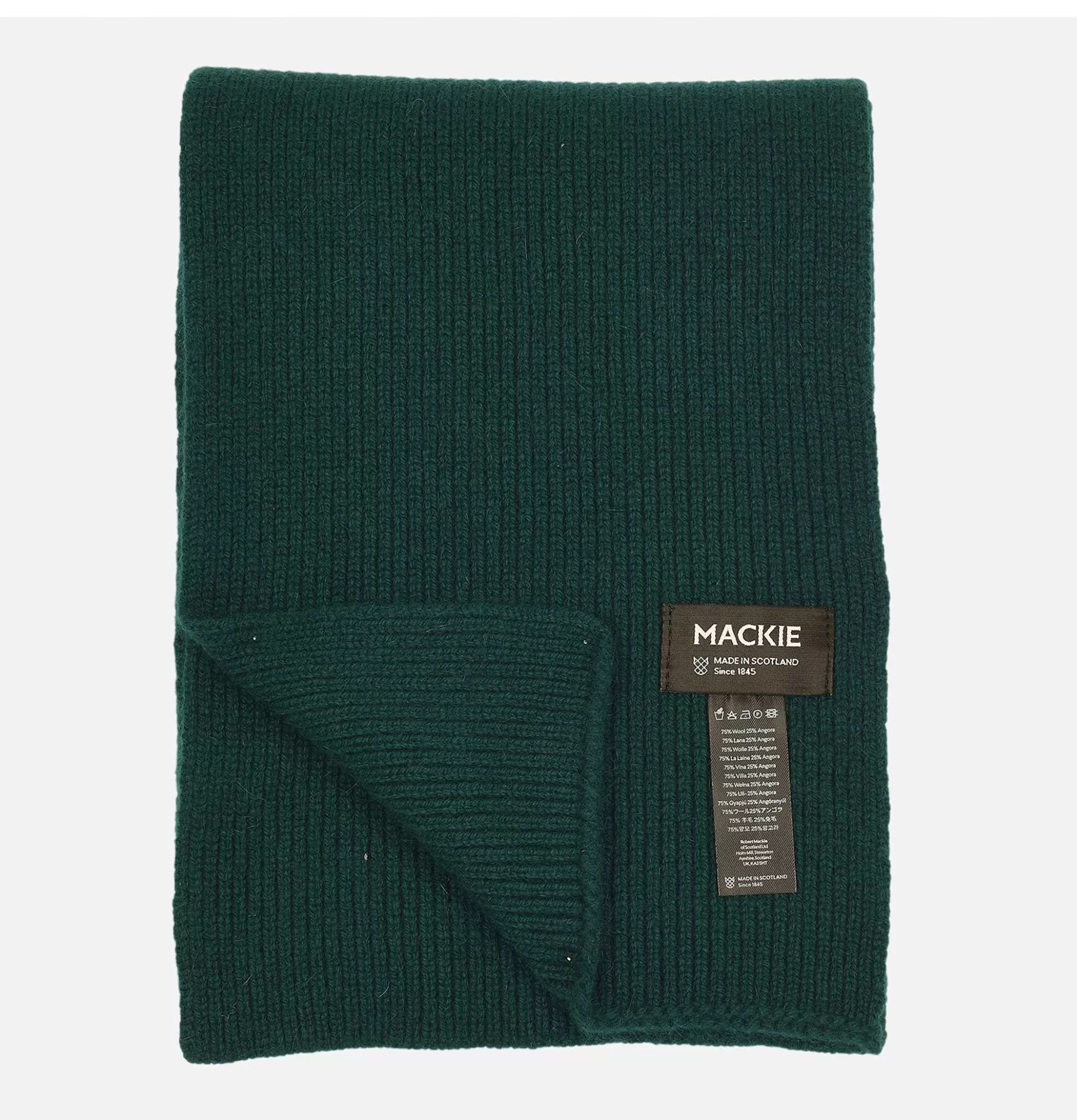 Bufanda Robert Mackie Geelongora en Verde Abeto • Guantes • Gorros • Accesorios de Invierno