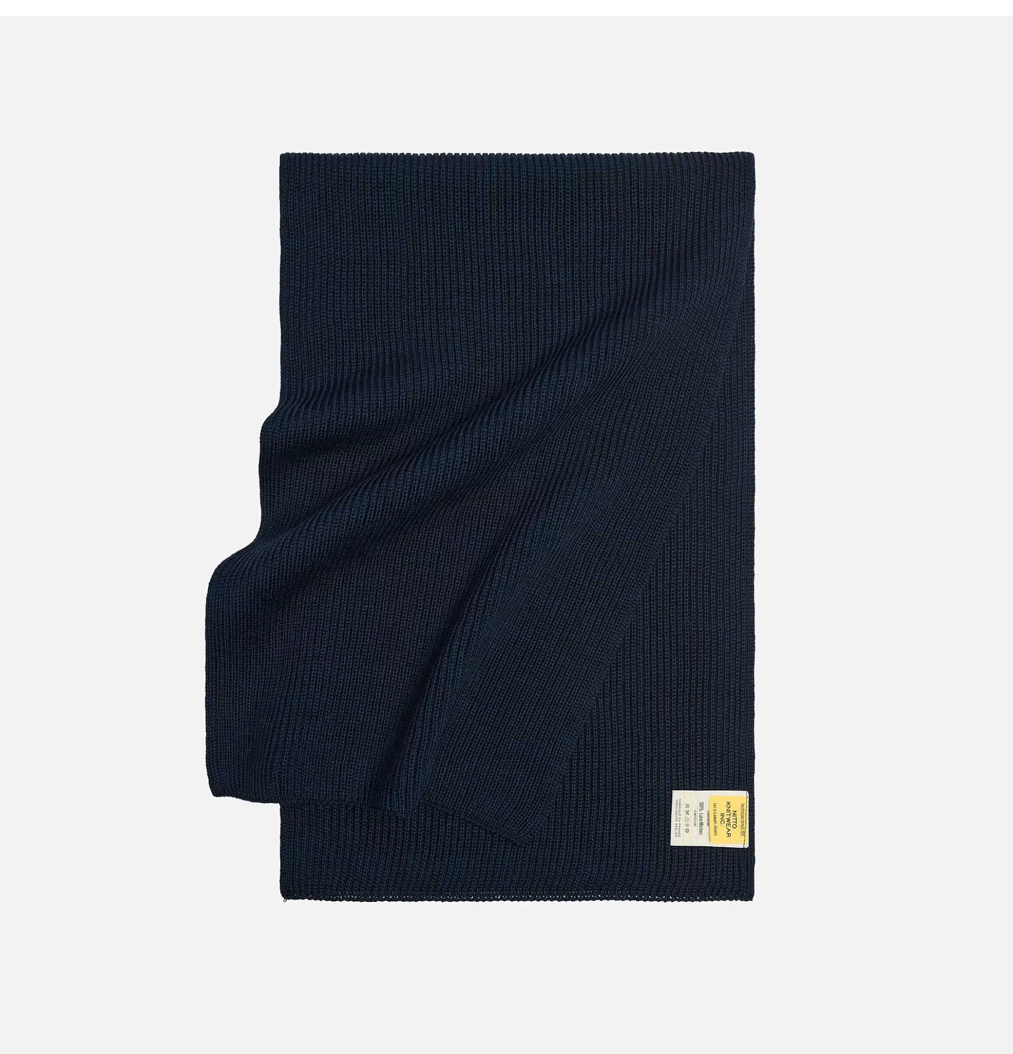 Bufanda Loris Azul Marino de Nitto Knitwear • Accesorios de Invierno: Guantes, Gorros y Complementos Abrigados