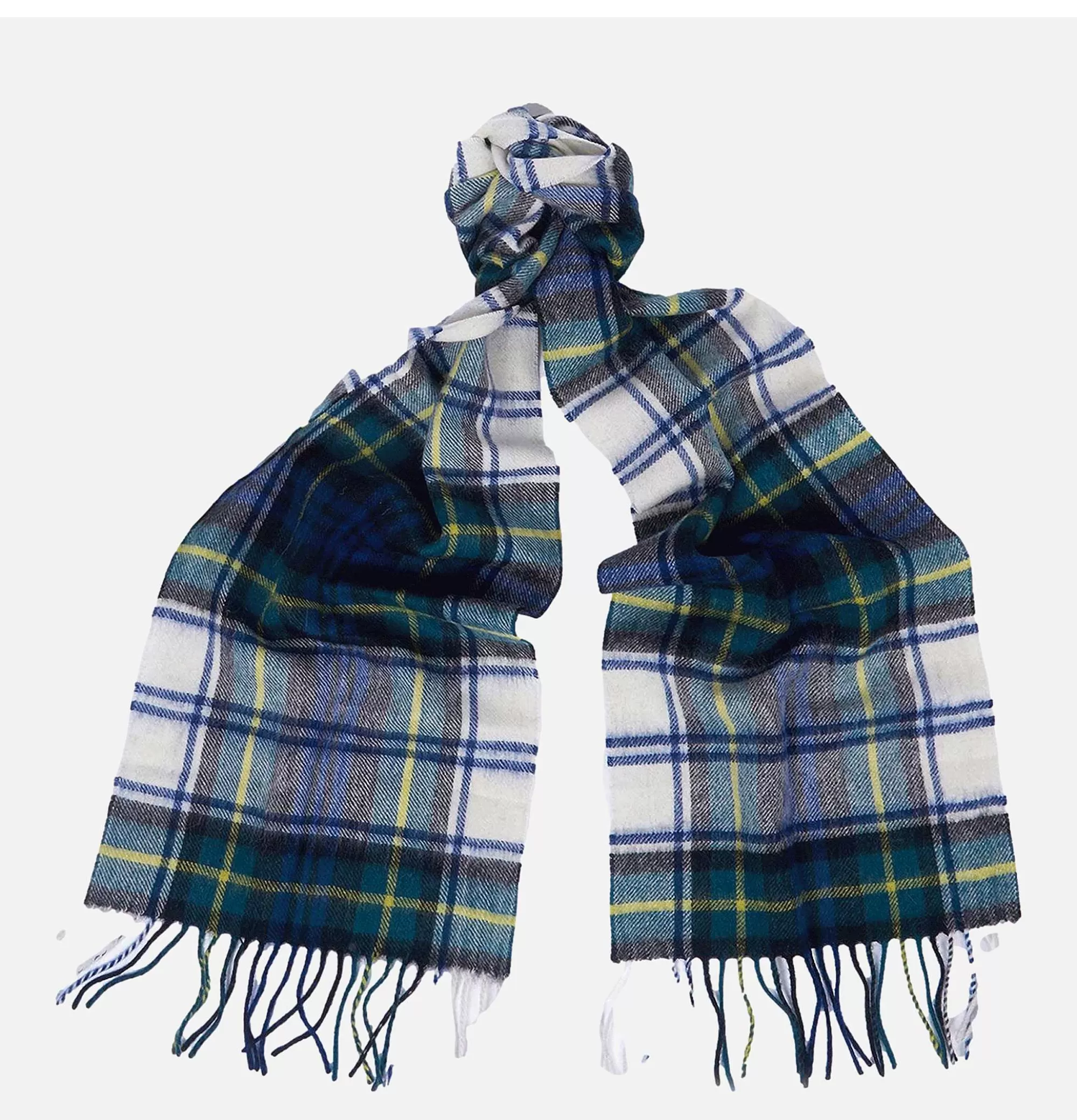 Bufanda Clásica Barbour en Cuadrillé Gordon - Accesorios de Invierno para Caballero: Guantes, Gorros y Pañuelos de Lana