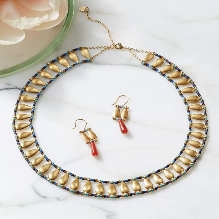 The Met Store Necklaces*Egyptian Fringe Collar Necklace