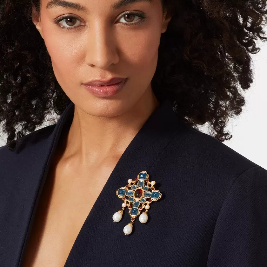 The Met Store Pins & Brooches*Ellen Jeweled Brooch