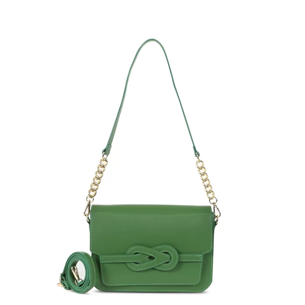 Folli Follie Bolso Bandolera para Mujer - Cuero Clásico con Tapa y Diseño Versátil