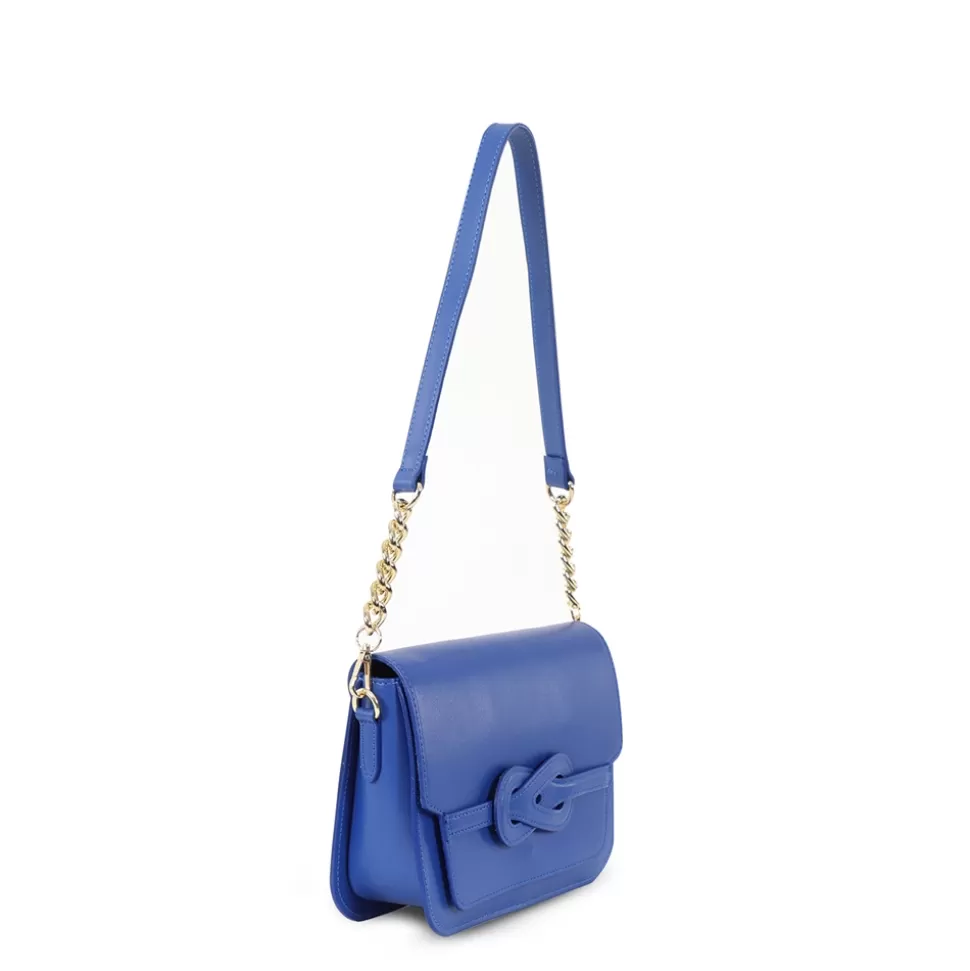 Bolso Bandolera Folli Follie de Cuero Premium con Cierre Superior - Diseño Elegante para Mujer