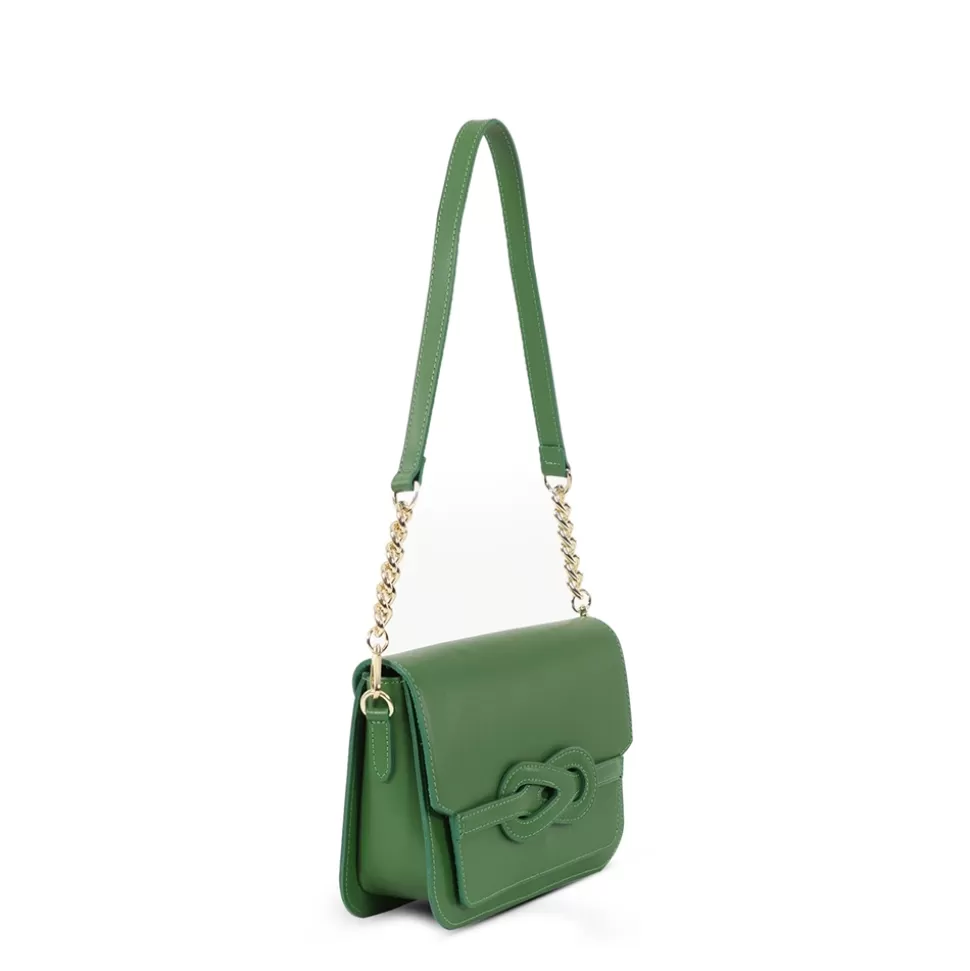 Folli Follie Bolso Bandolera para Mujer - Cuero Clásico con Tapa y Diseño Versátil