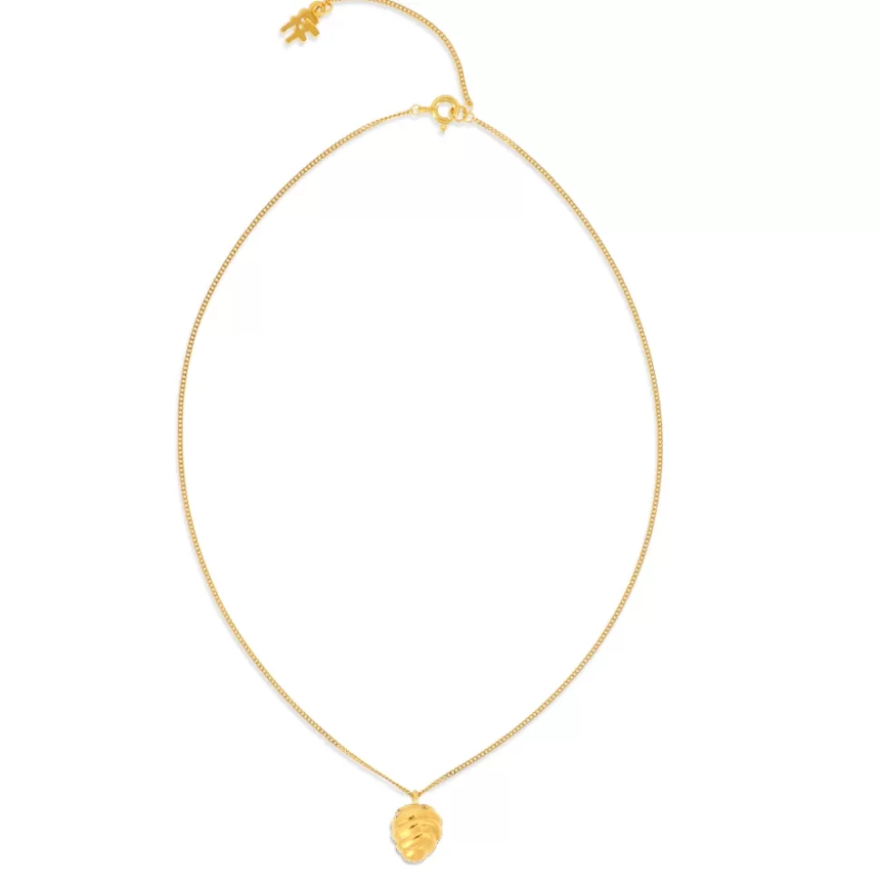 Cadena Elegante en Oro Laminado con Diseño de Panal - Colección Folli Follie para Mujer
