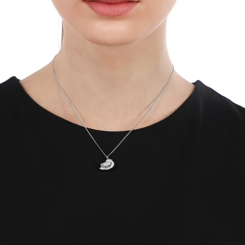 Colgante Folli Follie con Cadena de Plata y Detalle de Ave - Joyería Elegante para Mujer | Diseño Único Fashionable.Me