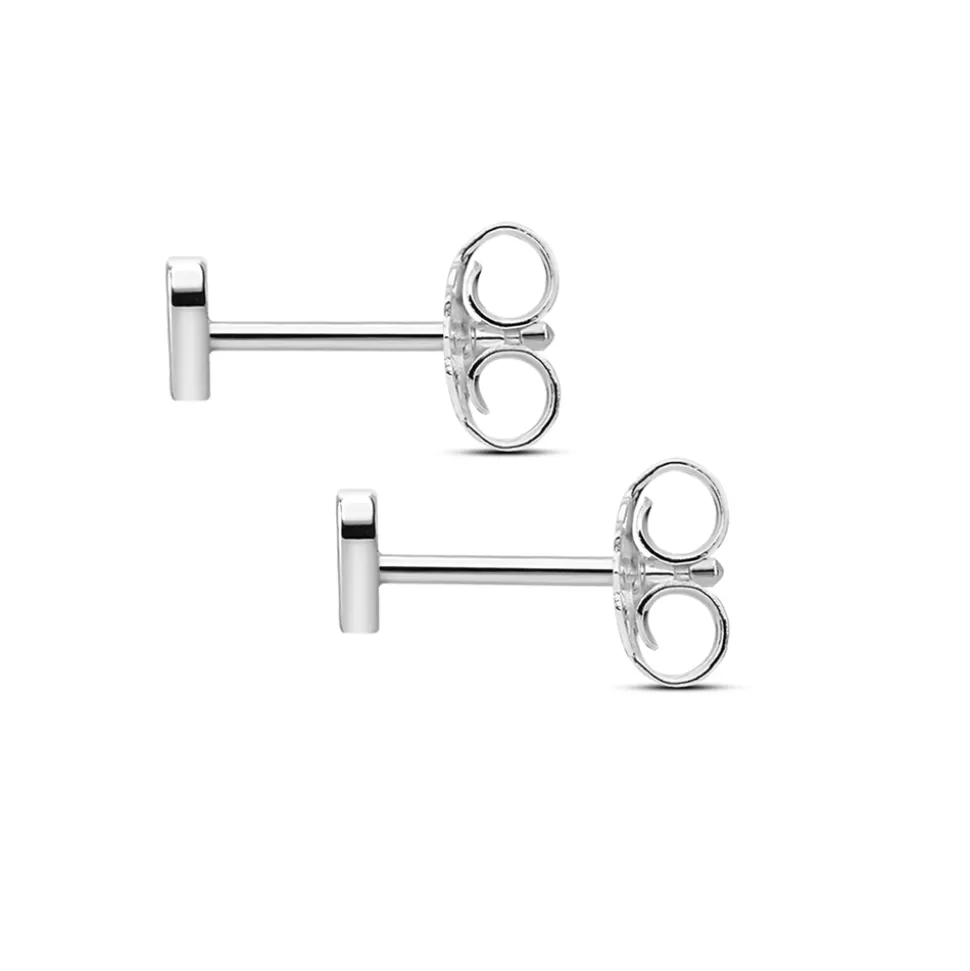 Pendientes Folli Follie para Mujer - Aretes Redondos de Plata con Esmalte | Diseño Moderno y Versátil para Looks Diurnos y Nocturnos