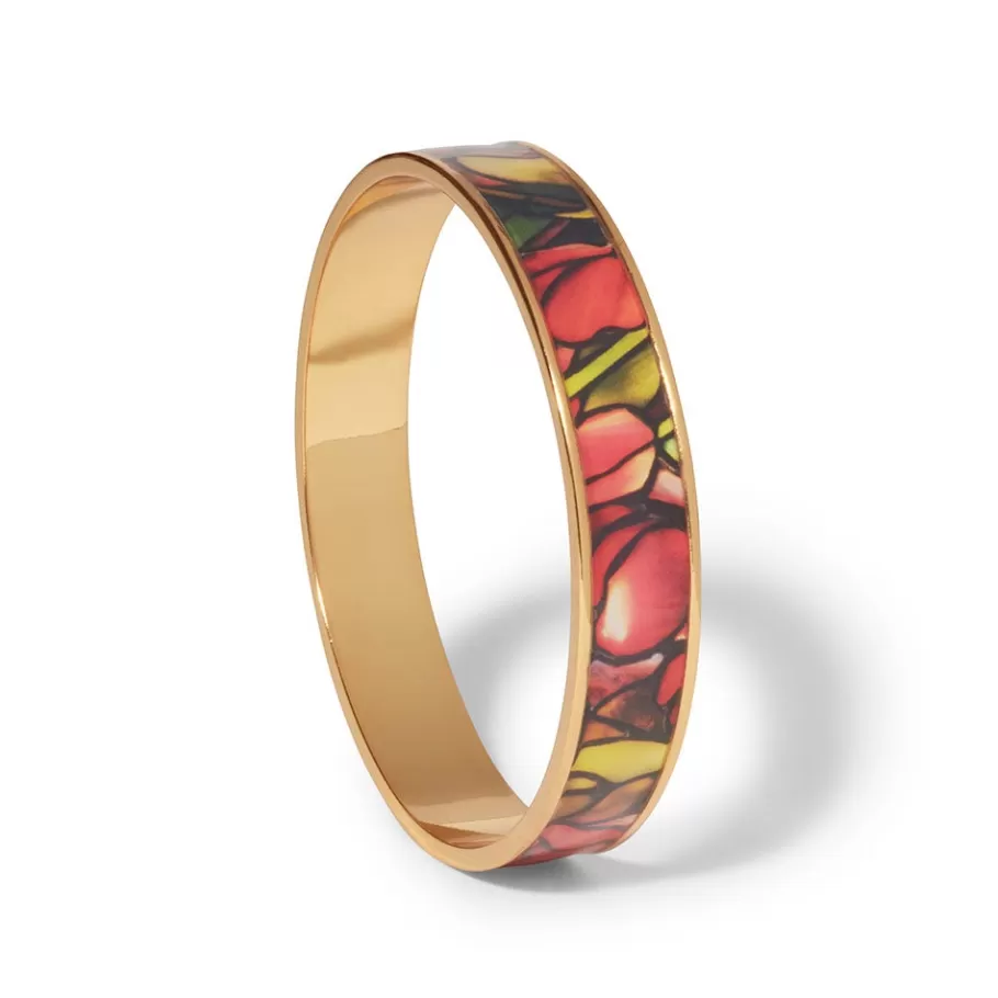 The Met Store Bracelets*Favrile Tulip Enamel Bangle
