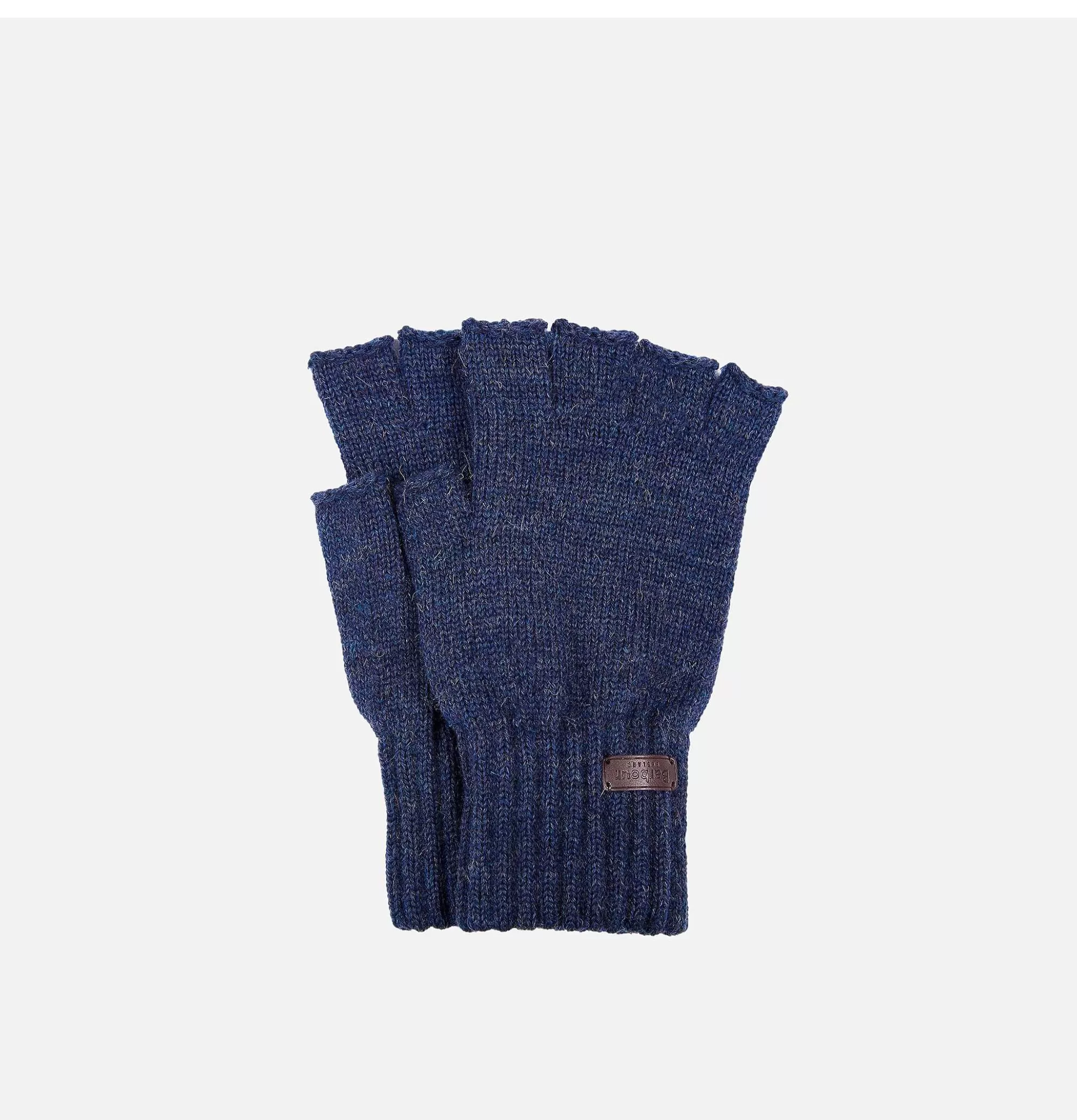 Guantes sin dedos BARBOUR en azul marino | Complementos de invierno con estilo práctico: gorros térmicos y bufandas ajustables