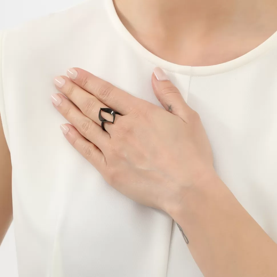 Anillo Pistola Alma Ardiente - Diseño Exclusivo Folli Follie para Mujer | Joyería Femenina con Detalles Vibrantes