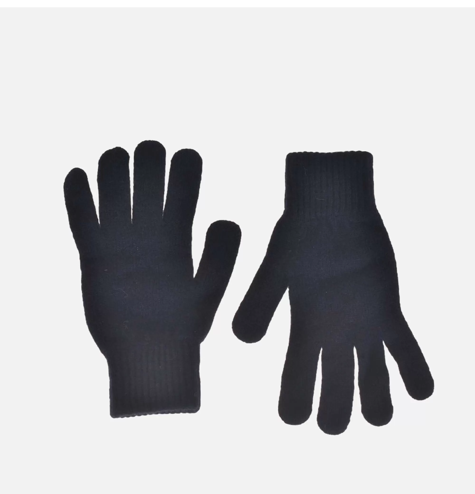 Guantes, Gorros y Bufandas Robert Mackie - Conjunto de Invierno en Lana Azul Marino 

(Descubre la Elegancia Clásica: Accesorios Esenciales para Temporada Fría)